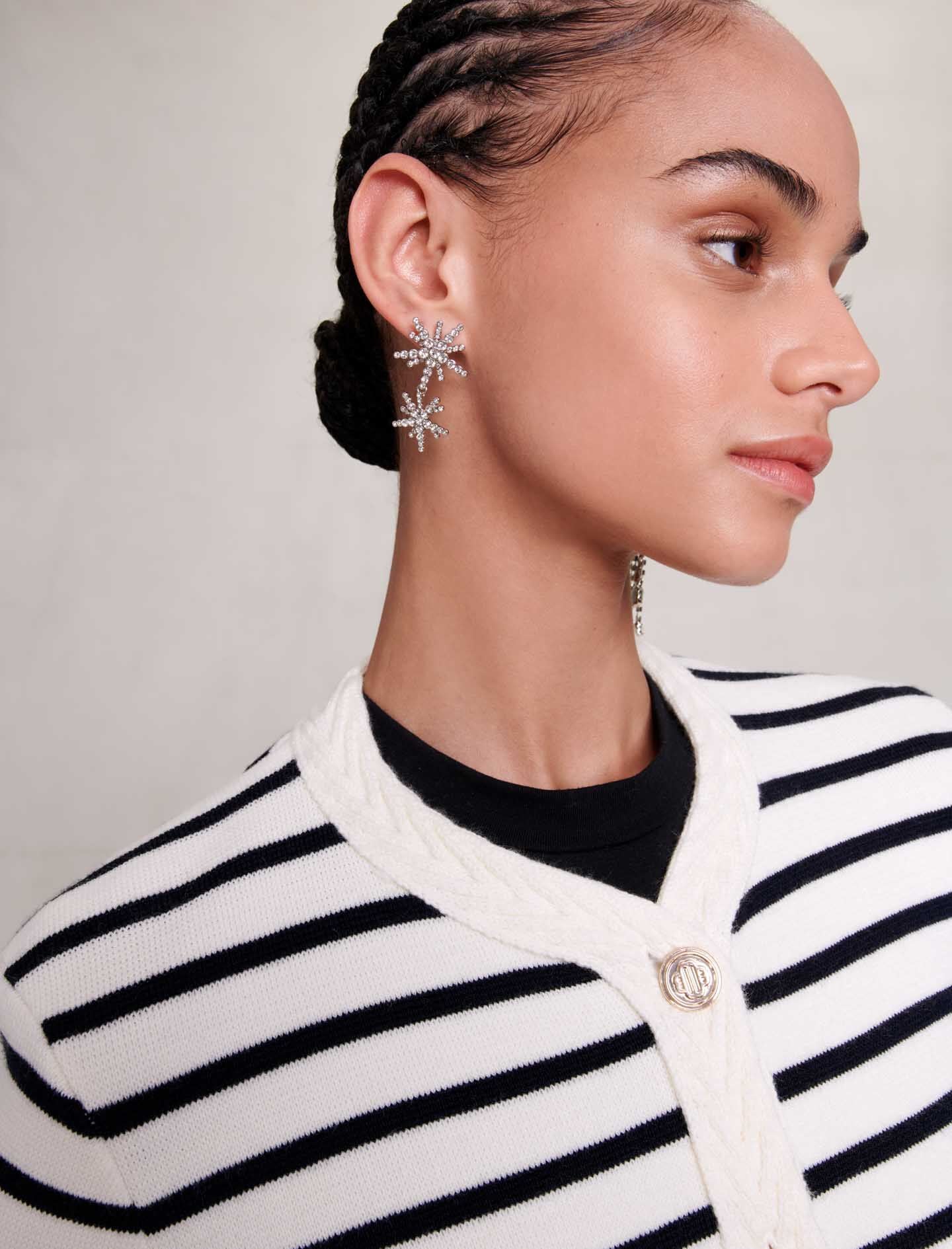 Star strass-earings Crystal - Image 5