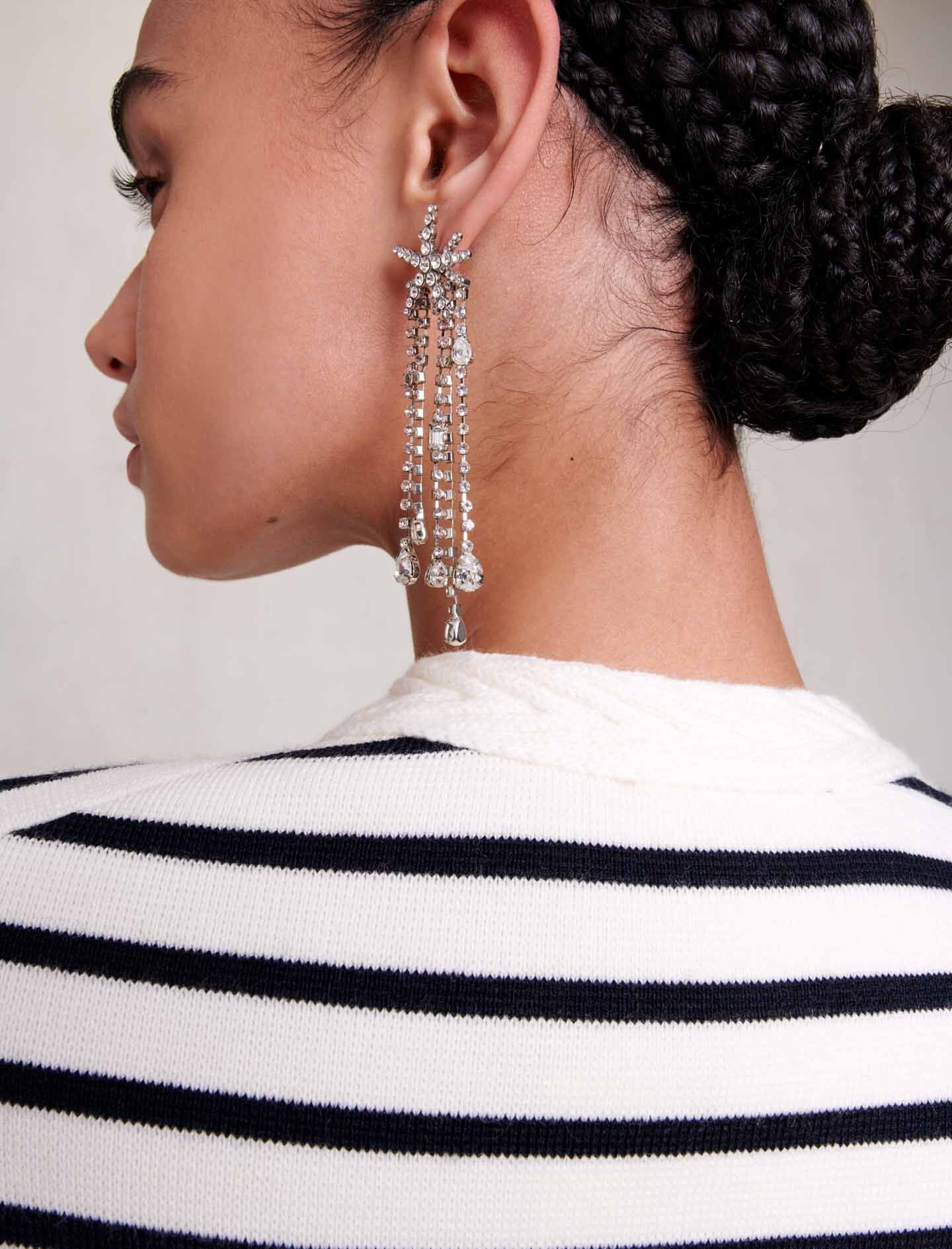 Star strass-earings Crystal - Image 6