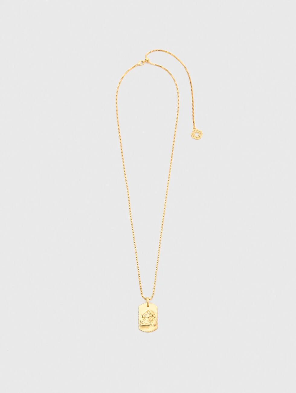 Capricorn Zodiac sign plaque necklace Capricorn - Image 5