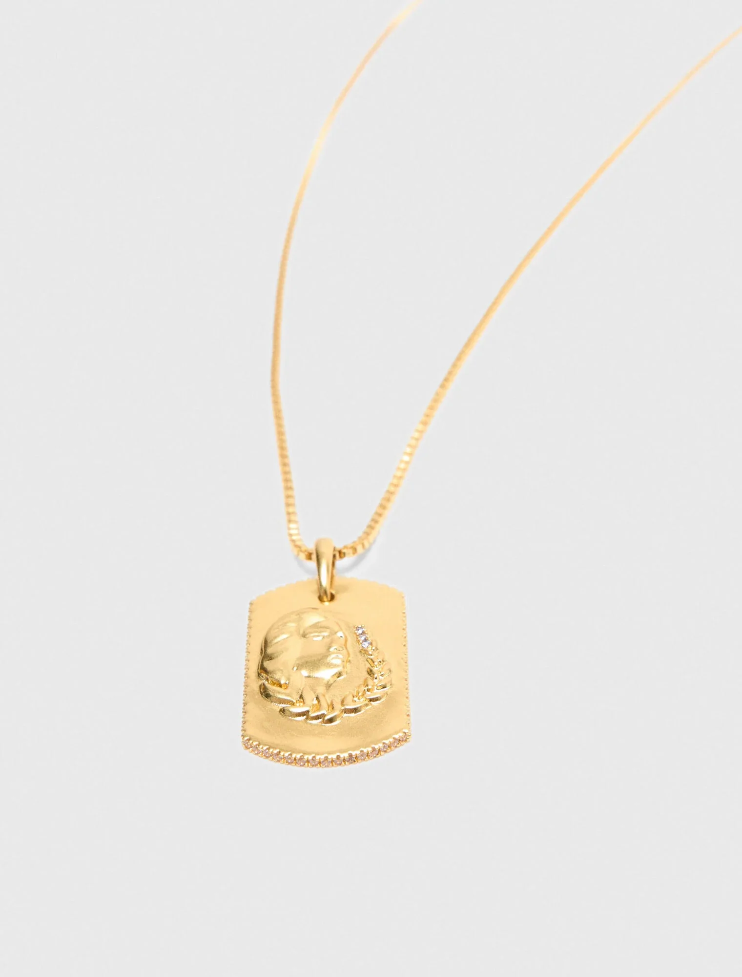 Virgo Zodiac sign plaque necklace Virgo - Image 3