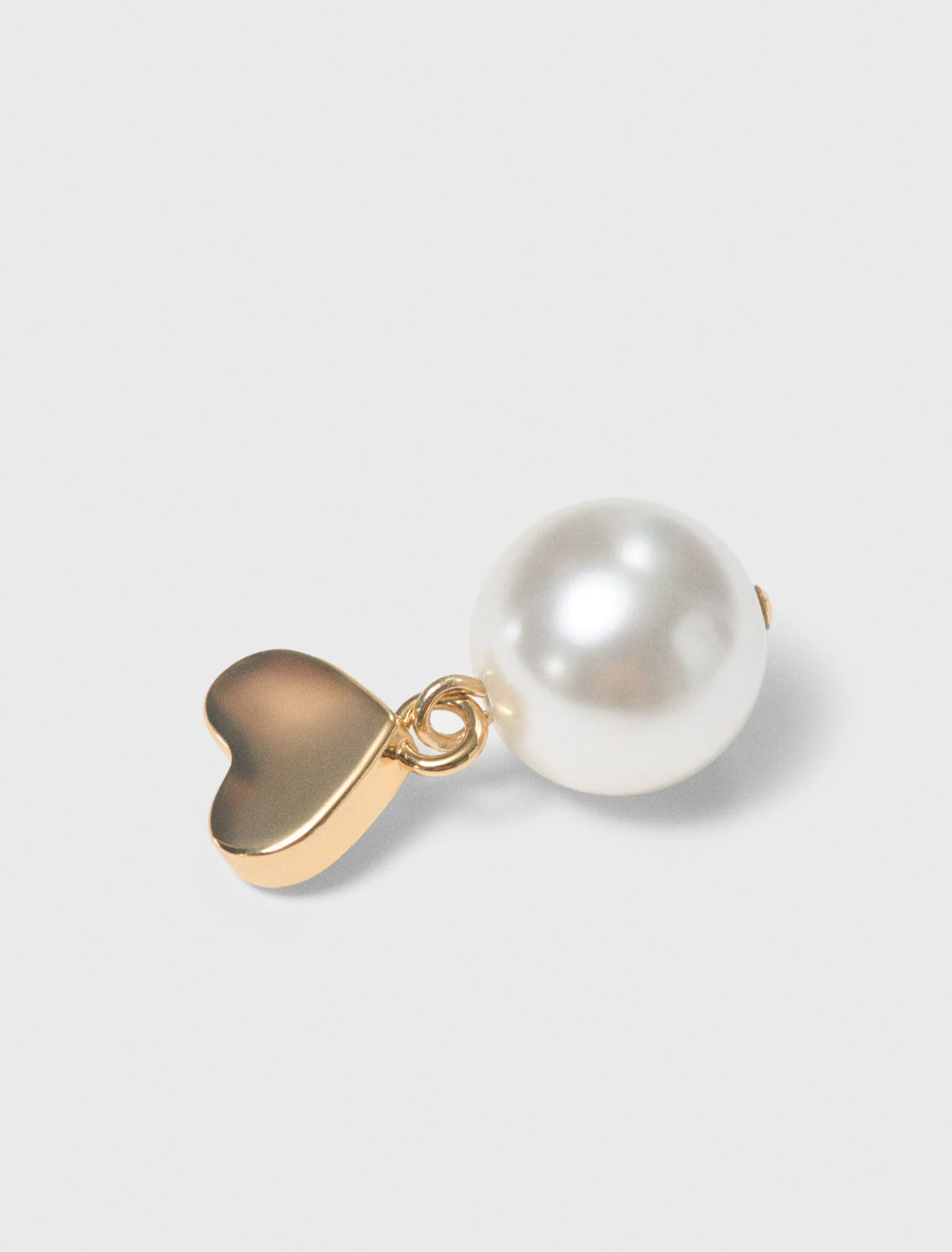 Bead Earrings Gold - Image 4