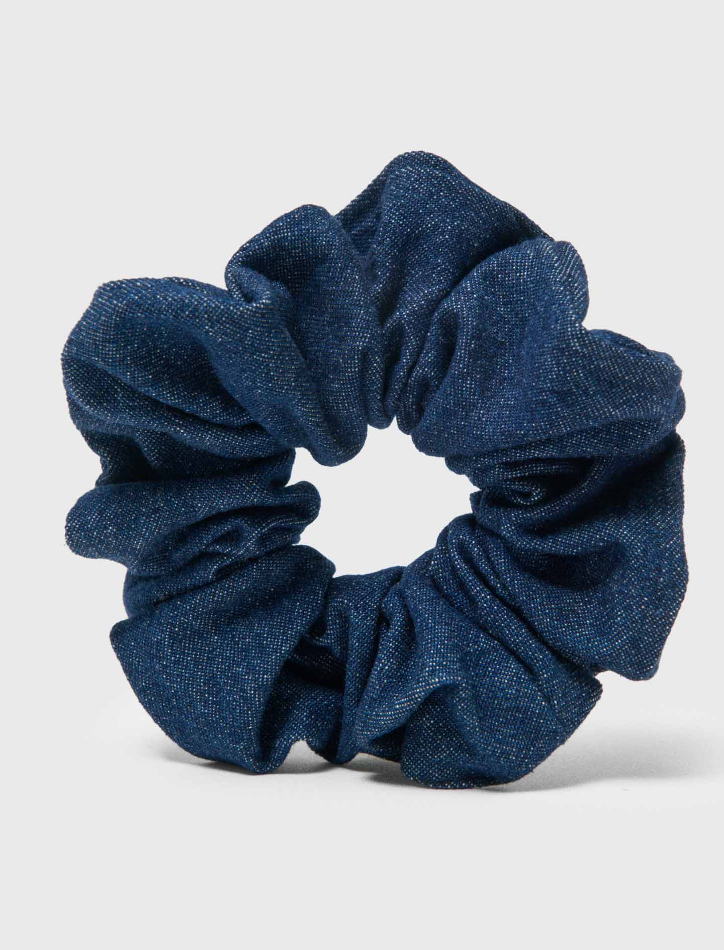 Denim Scrunchie Navy - Image 5