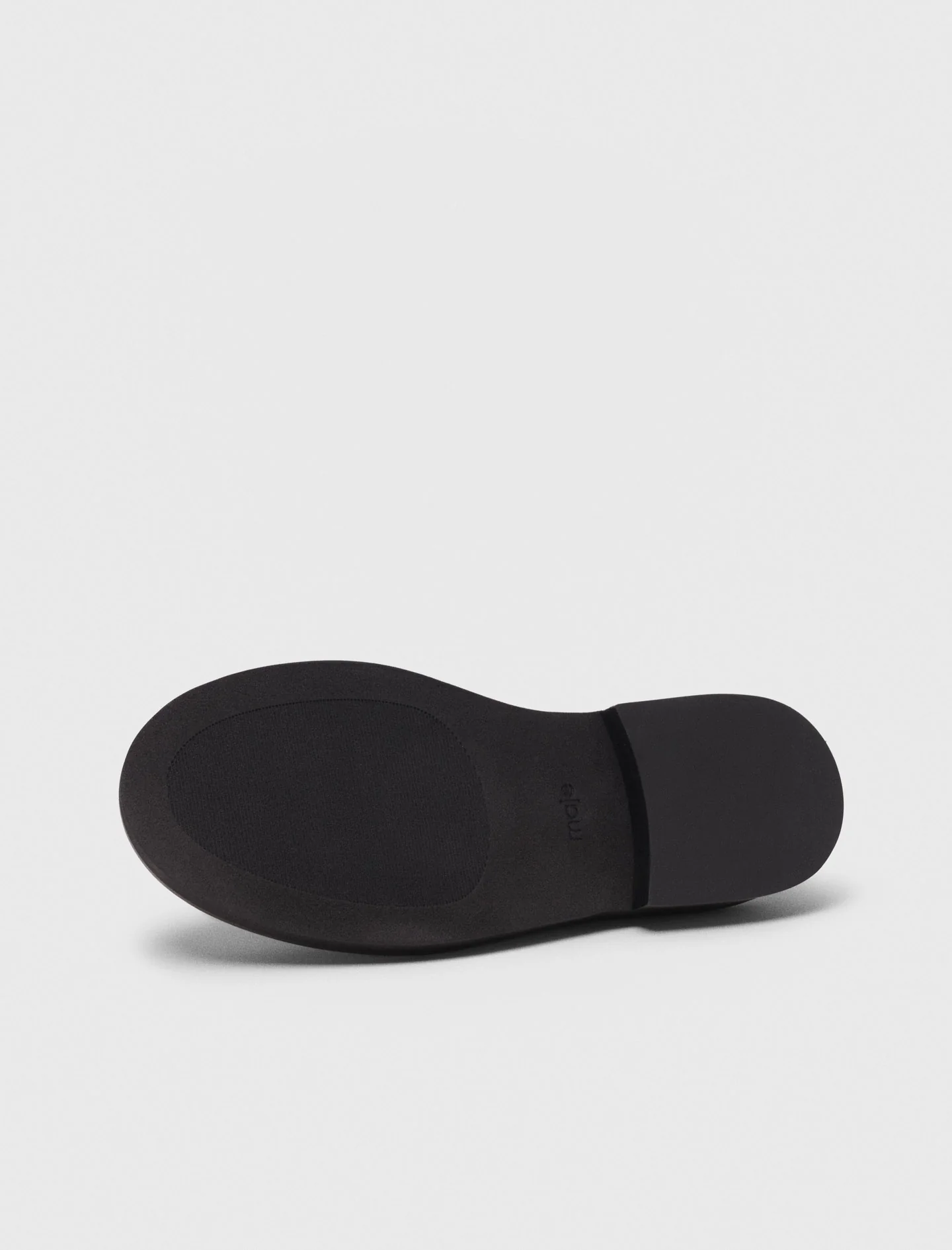 Brushed leather loafers Burgundy - Image 3
