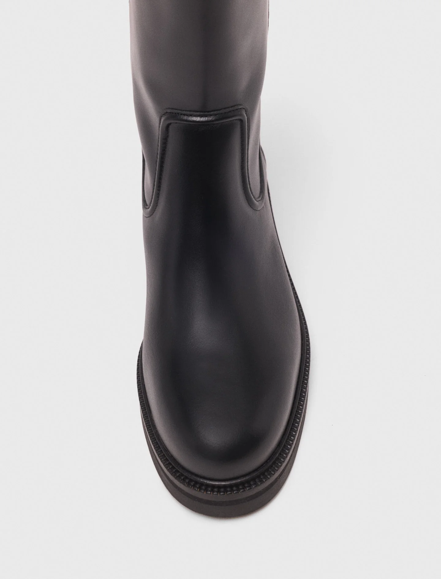 Leather boots Black - Image 3