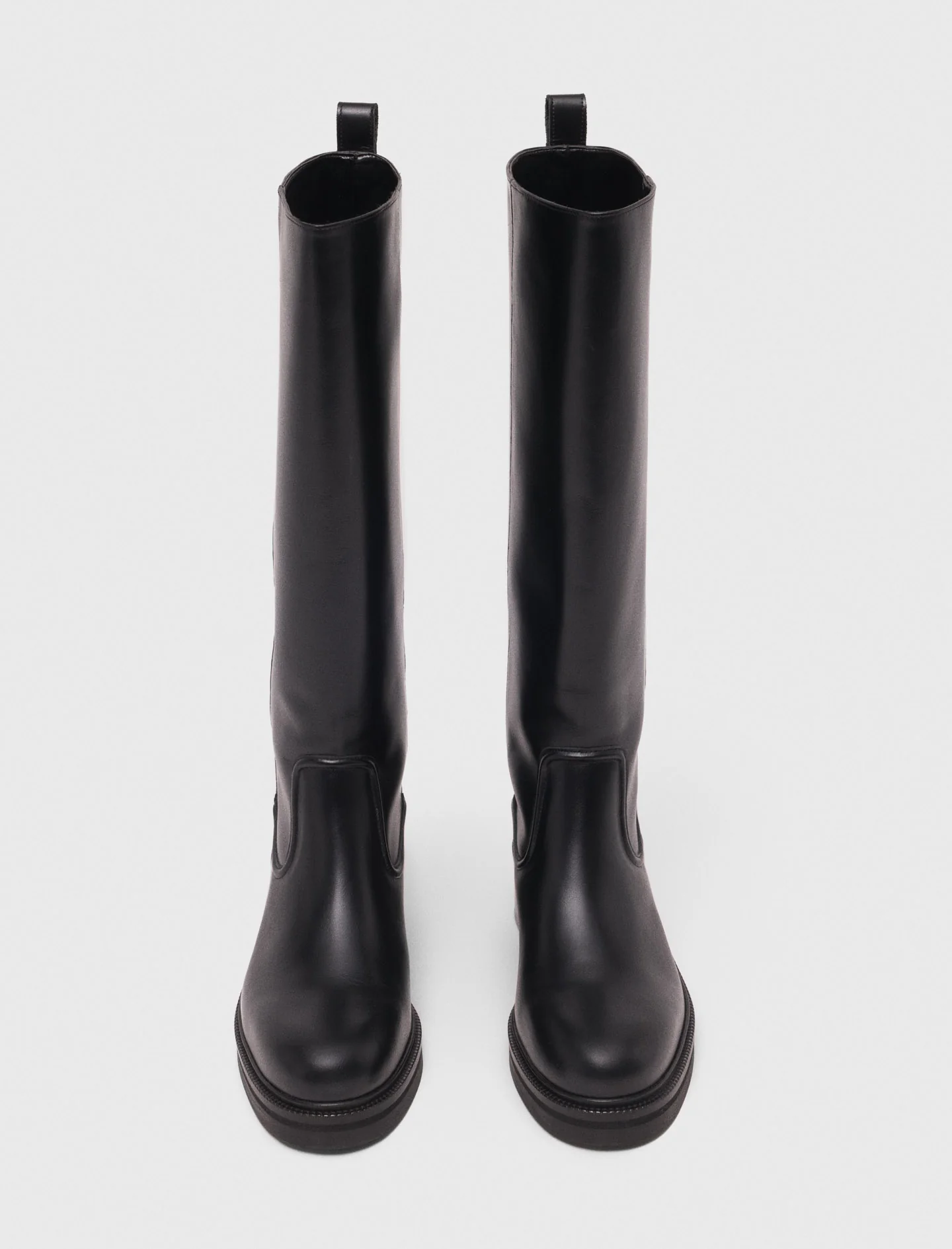 Leather boots Black - Image 5