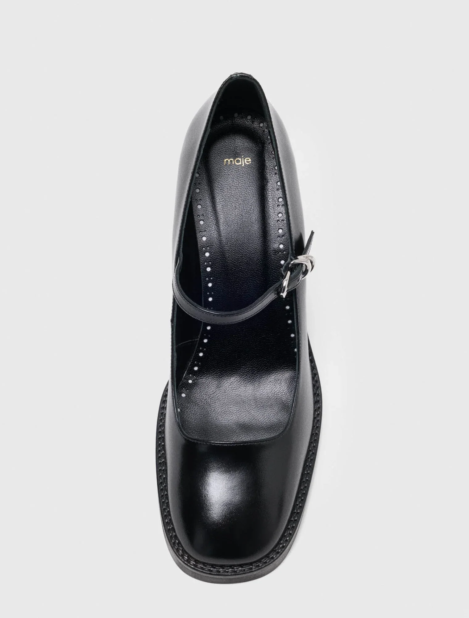 Leather Mary Janes Black - Image 5