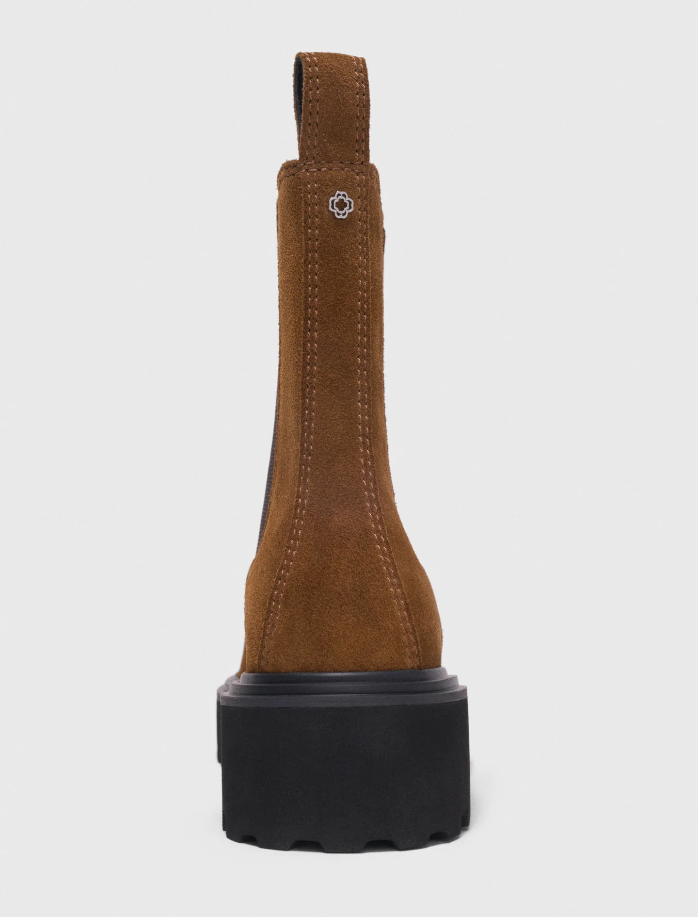 Suede Chelsea Boots Tabacco - Image 3