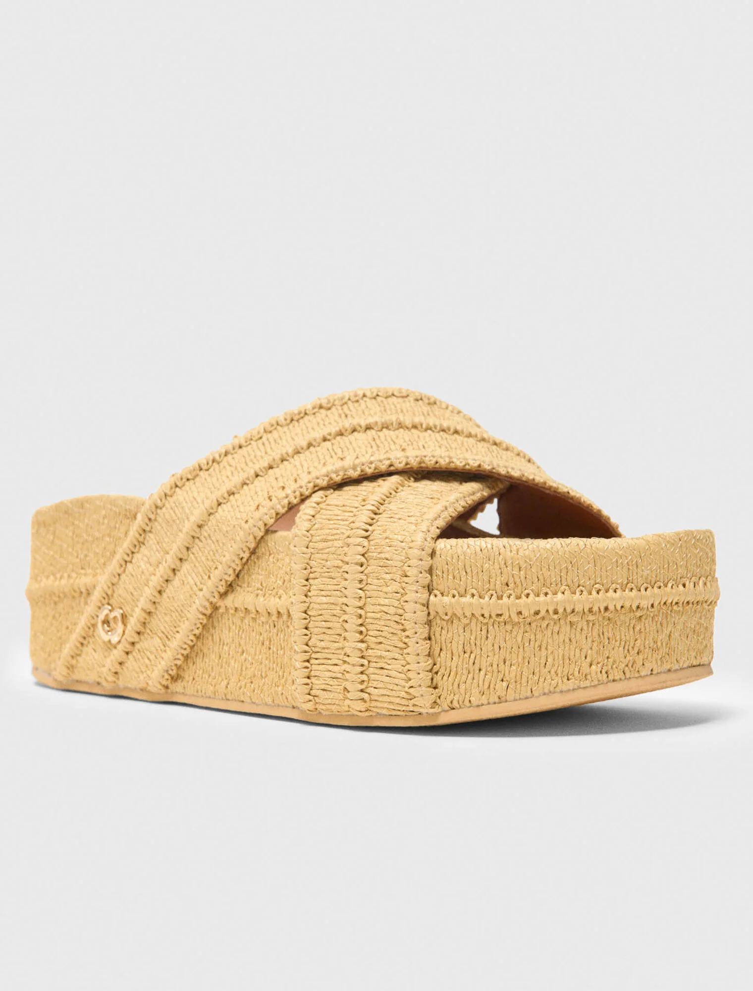 Platform Sandals Beige - Image 6
