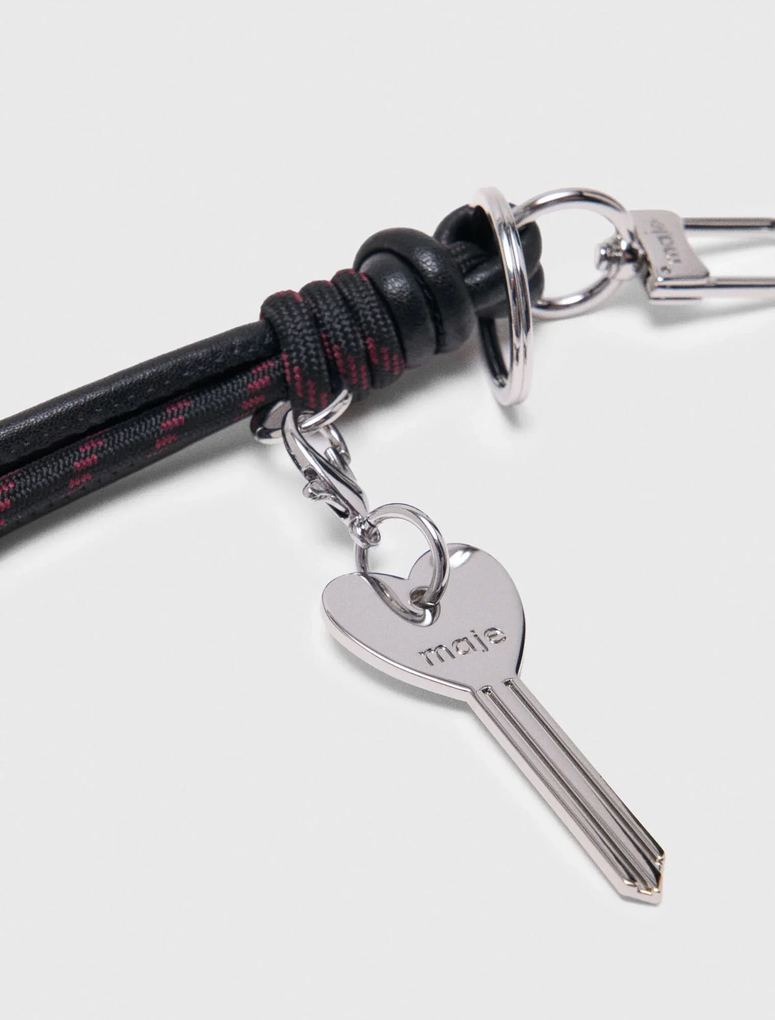 Key ring charm Black - Image 3
