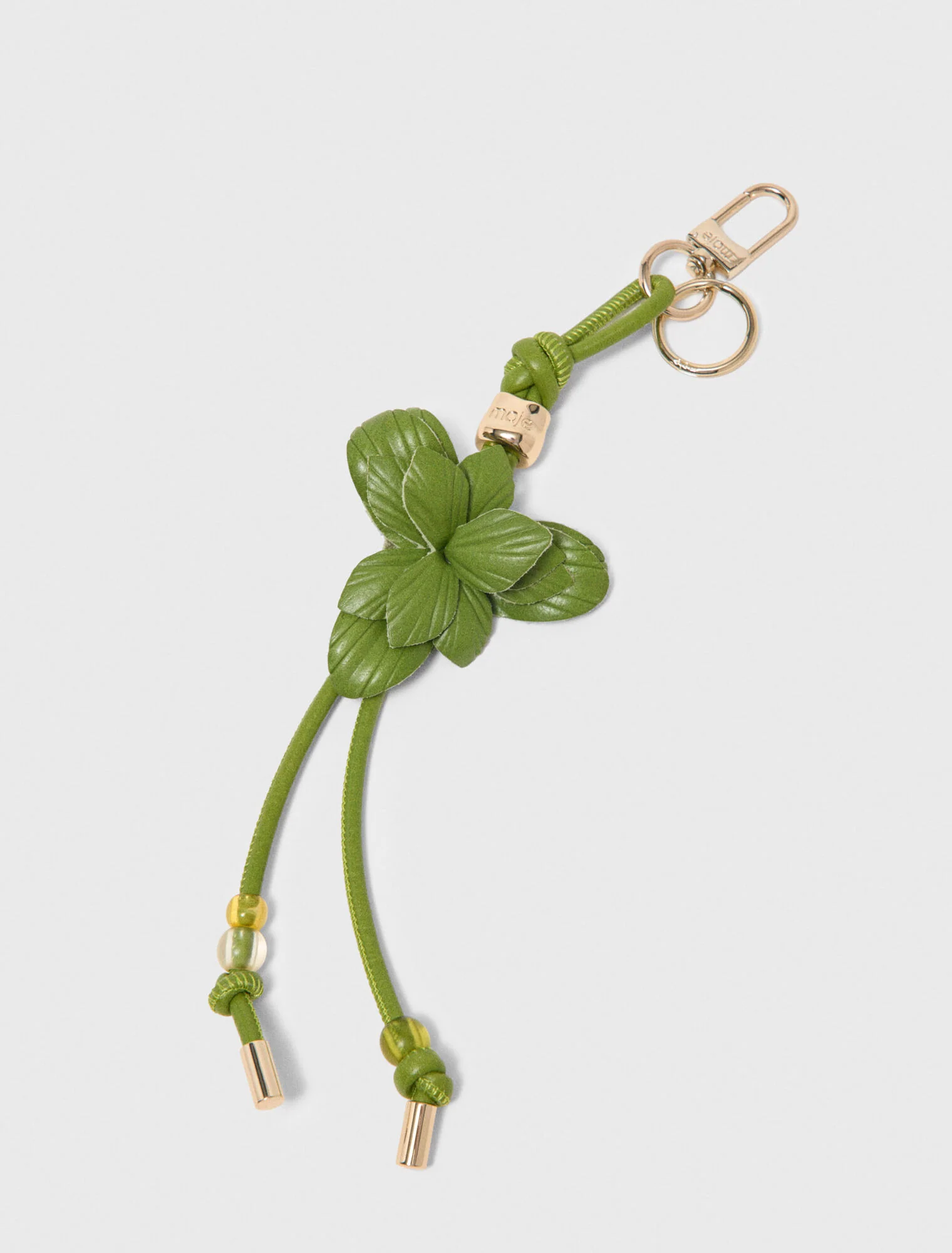 Flower Charms With Pearls Green - Image 3