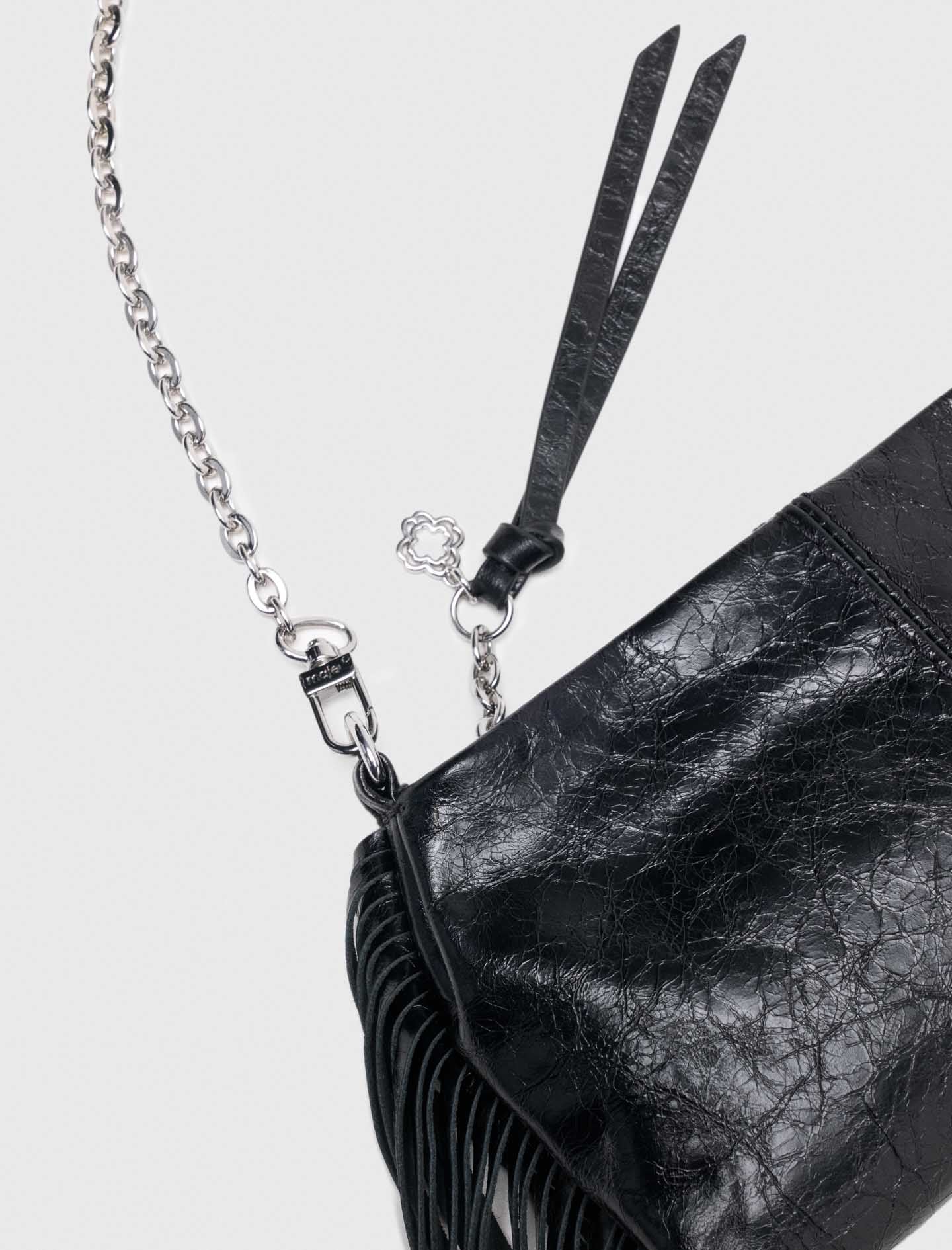 Patent leather Miss M clutch bag Black - Image 4