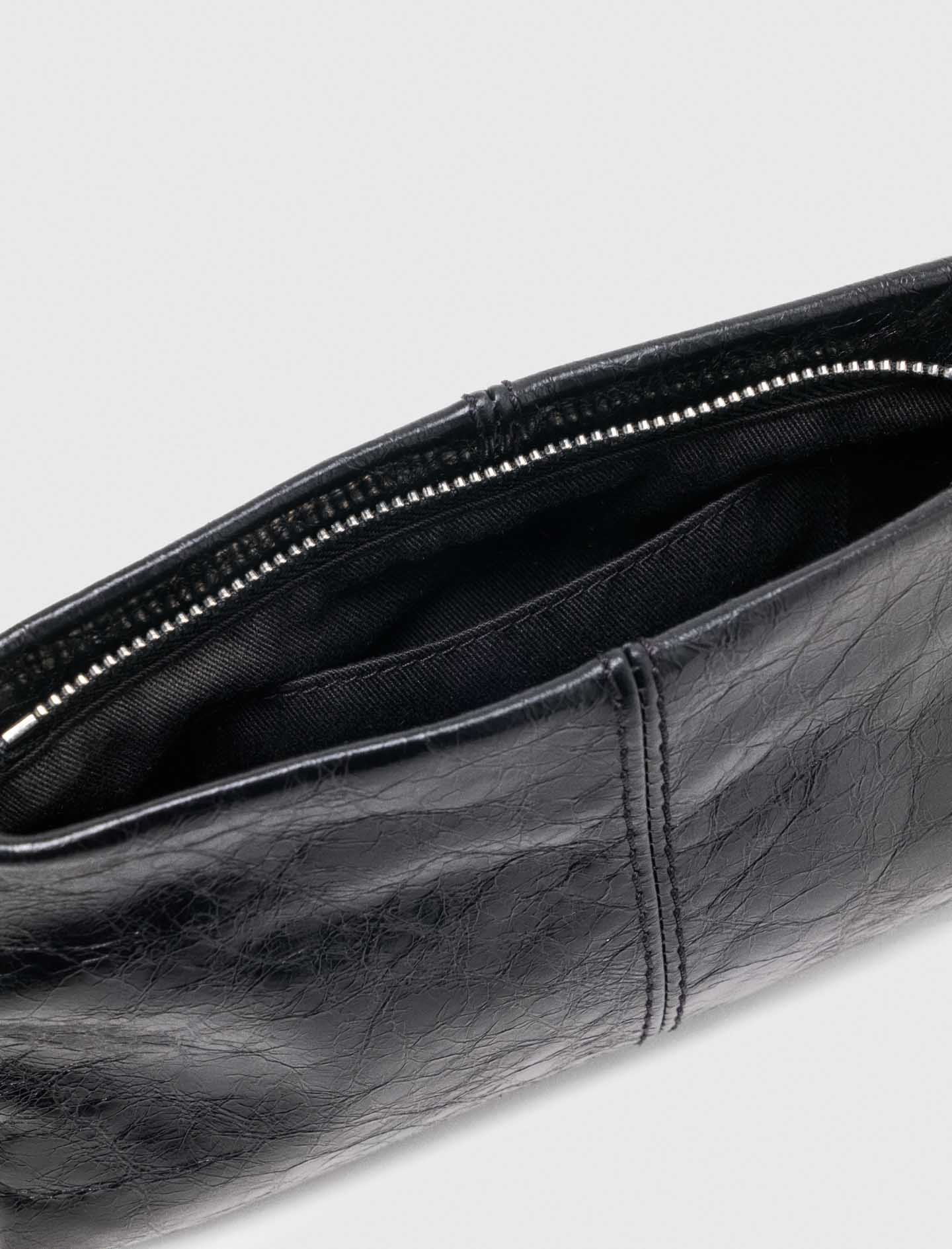 Patent leather Miss M clutch bag Black - Image 5