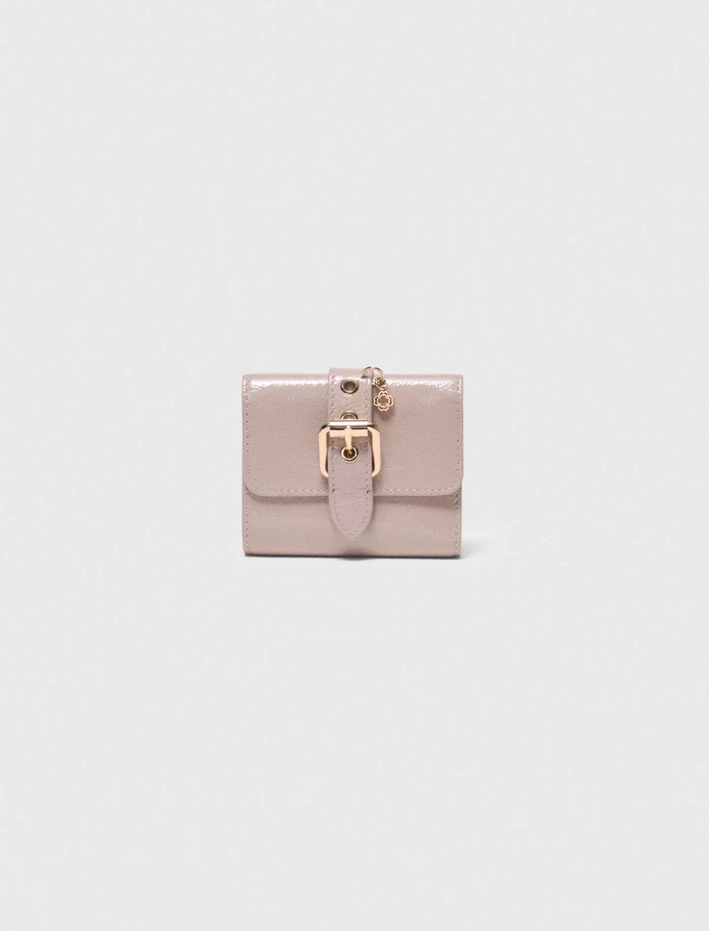 Miss M Naplak Leather Wallet Mastic Beige - Image 7