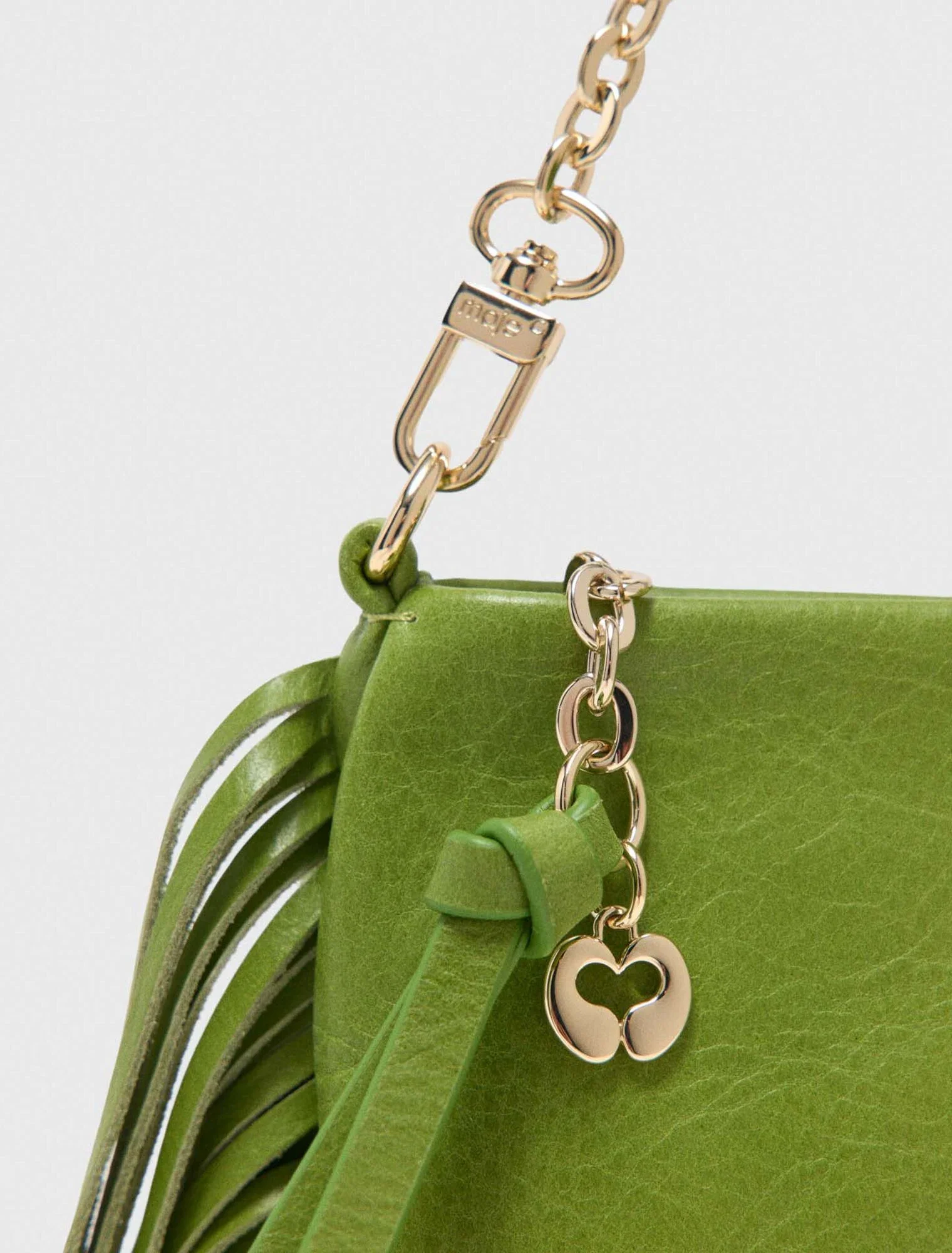Miss M Leather Pouch Green - Image 3