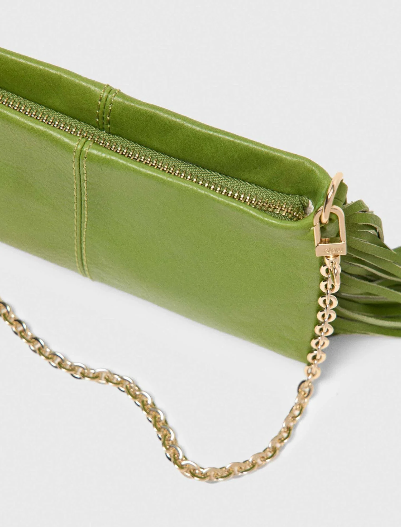Miss M Leather Pouch Green - Image 7