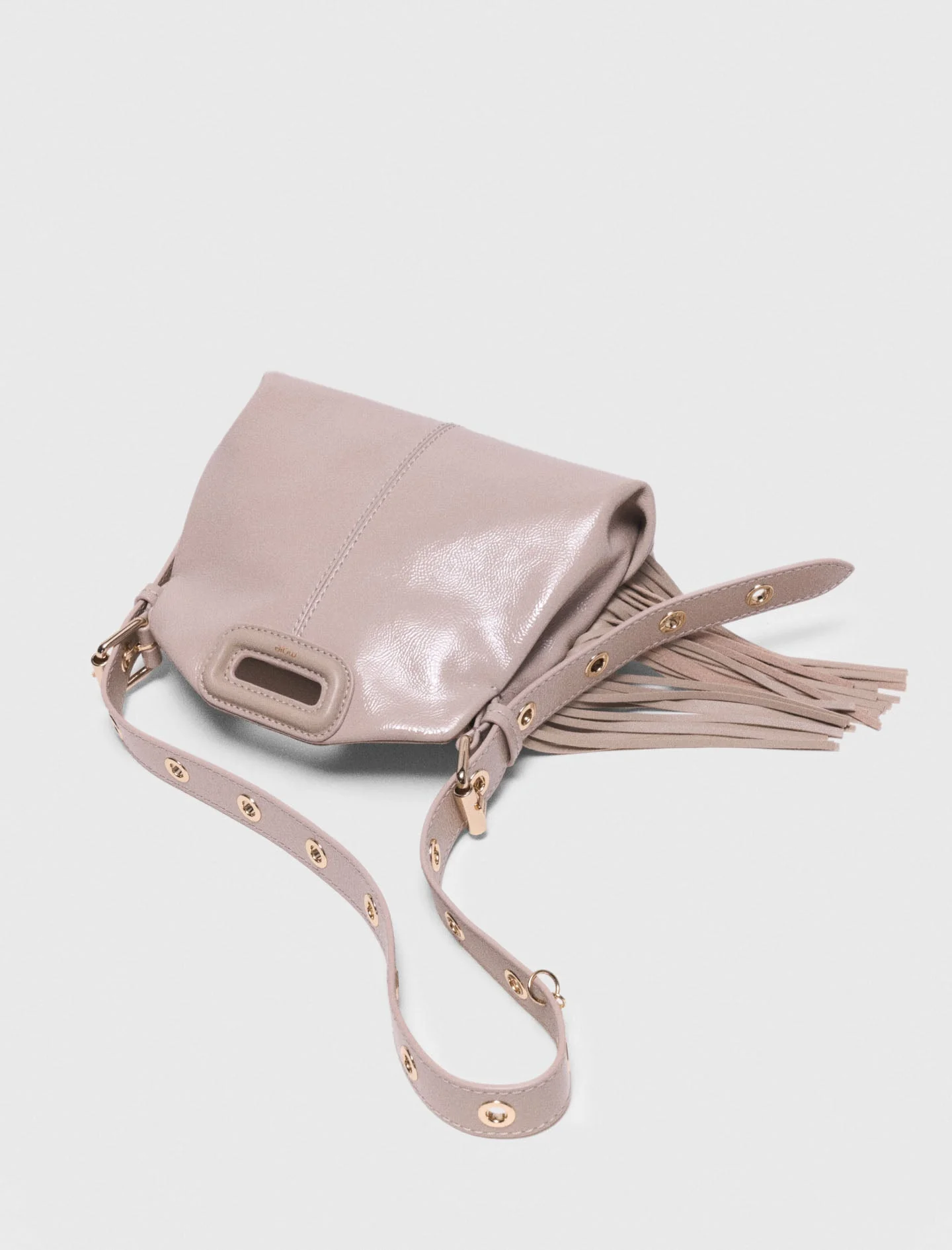 Naplak Leather Miss M Mini Bag Mastic Beige - Image 8