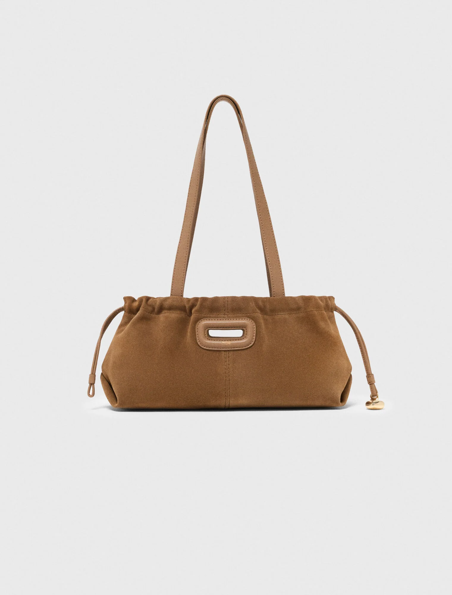 Suede Milpli Gazette Bag Camel - Image 6