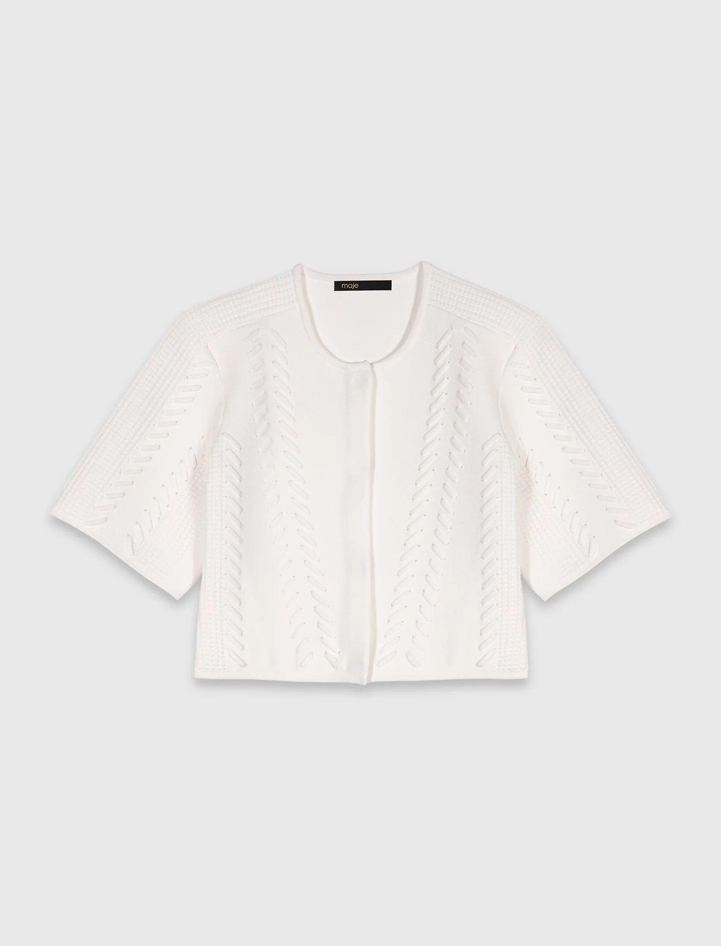 Short cardigan White - Image 6
