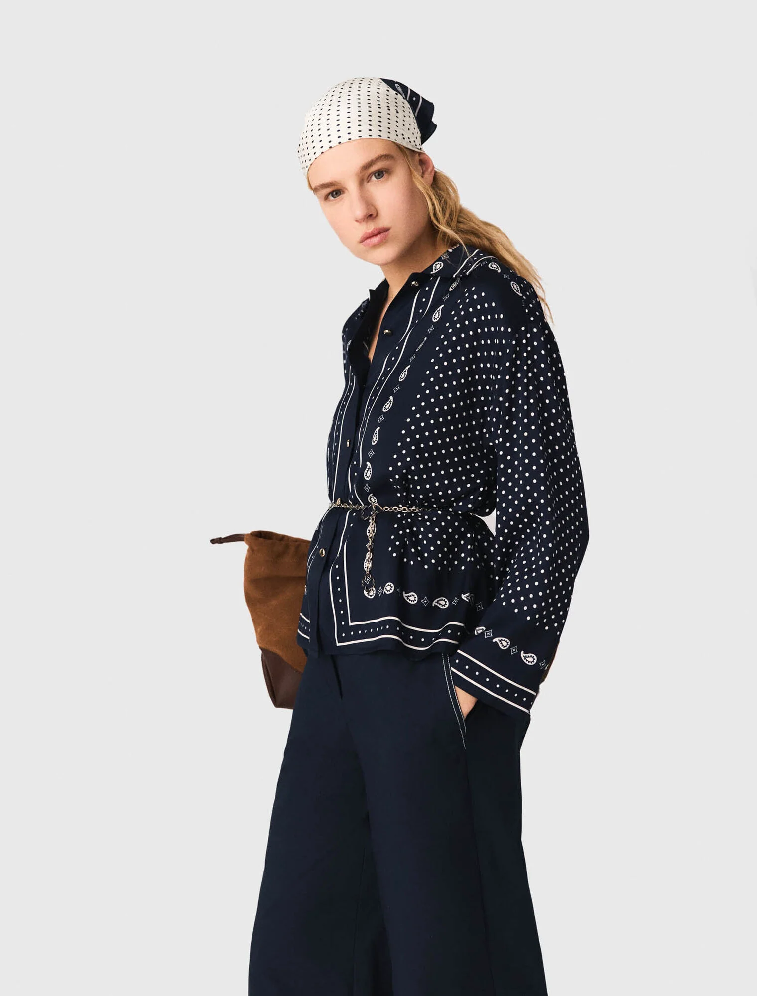 Flowing printed shirt - Image 2