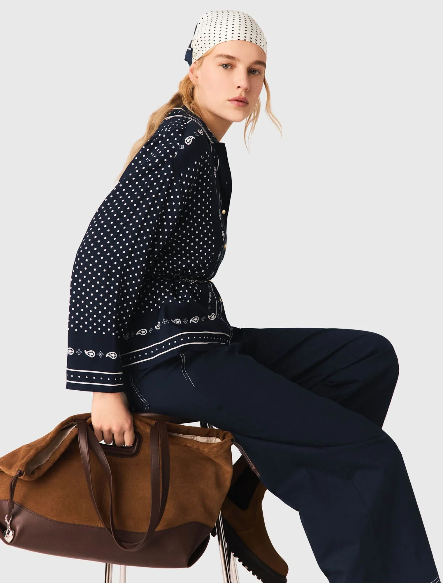 Flowing printed shirt - Image 4
