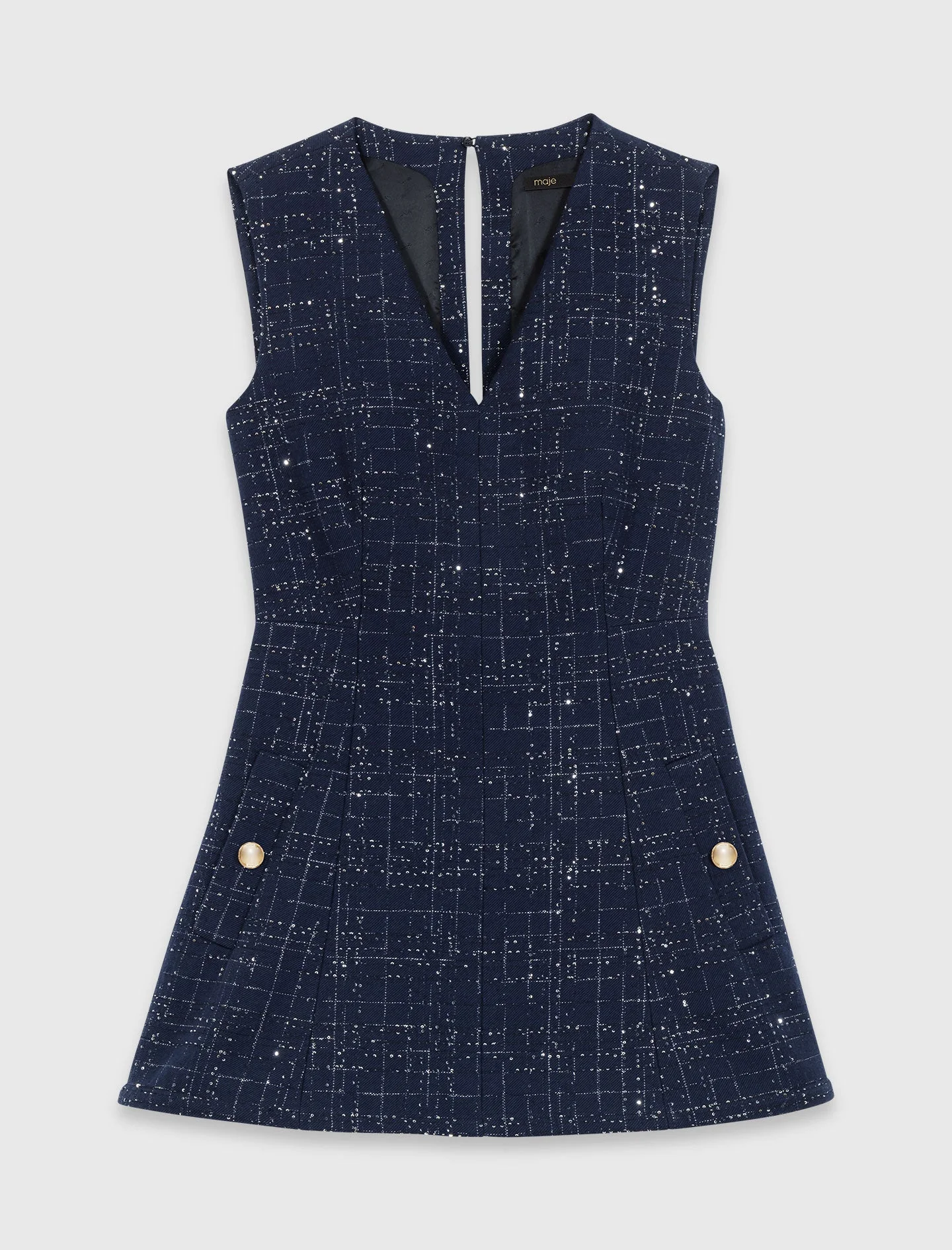 Playsuit Dress Navy - Image 8