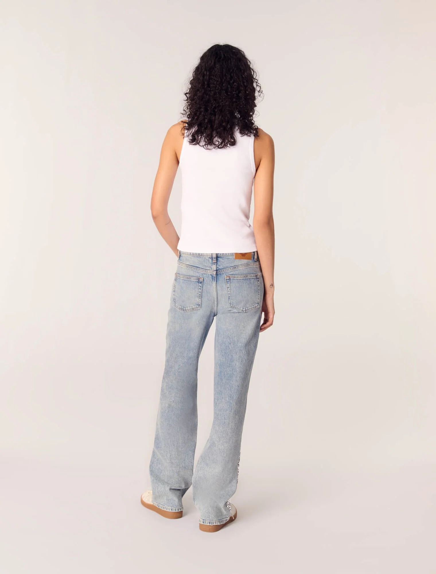 Sequinned jeans Blue Sky - Image 3