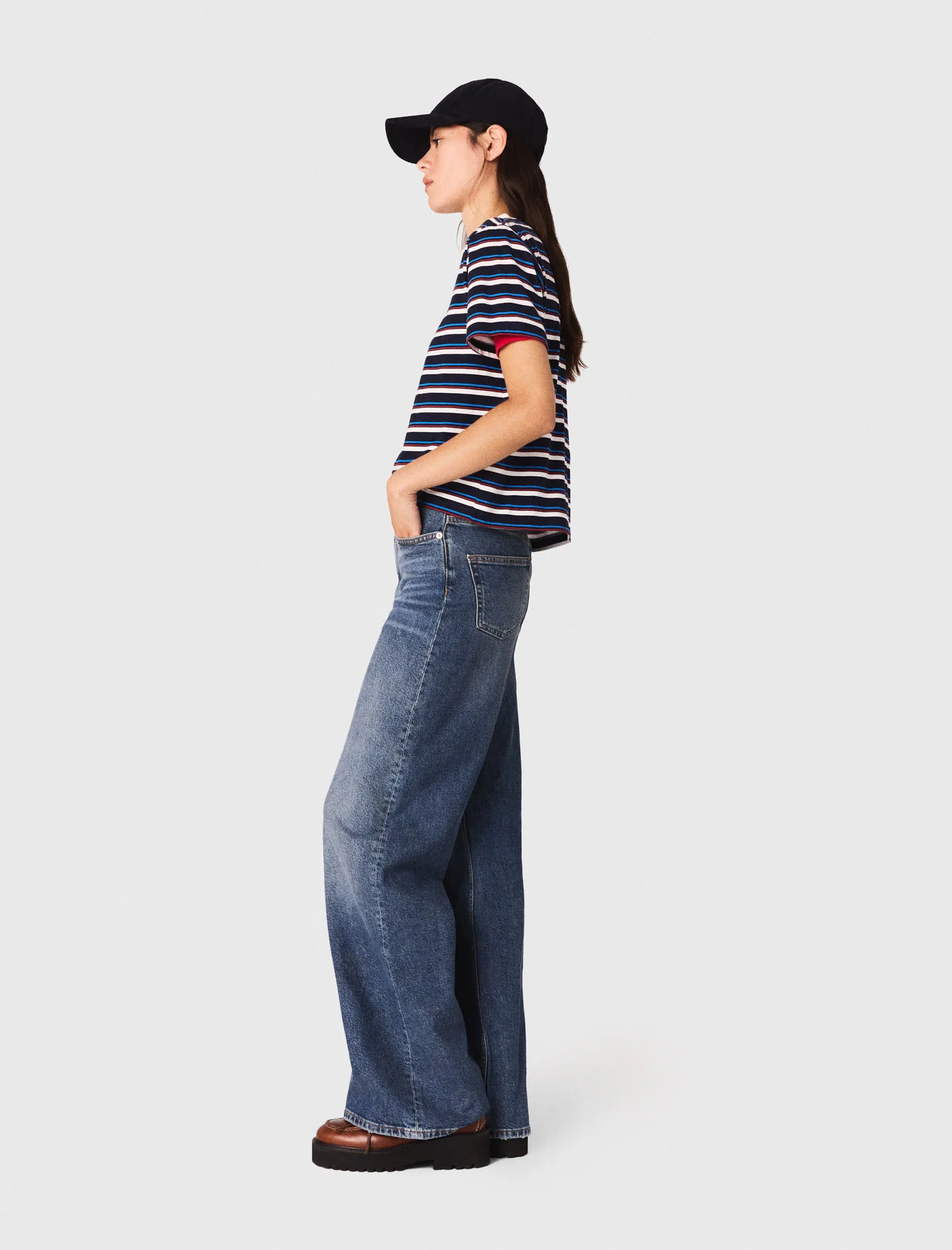 Wide-leg jeans Blue - Image 2