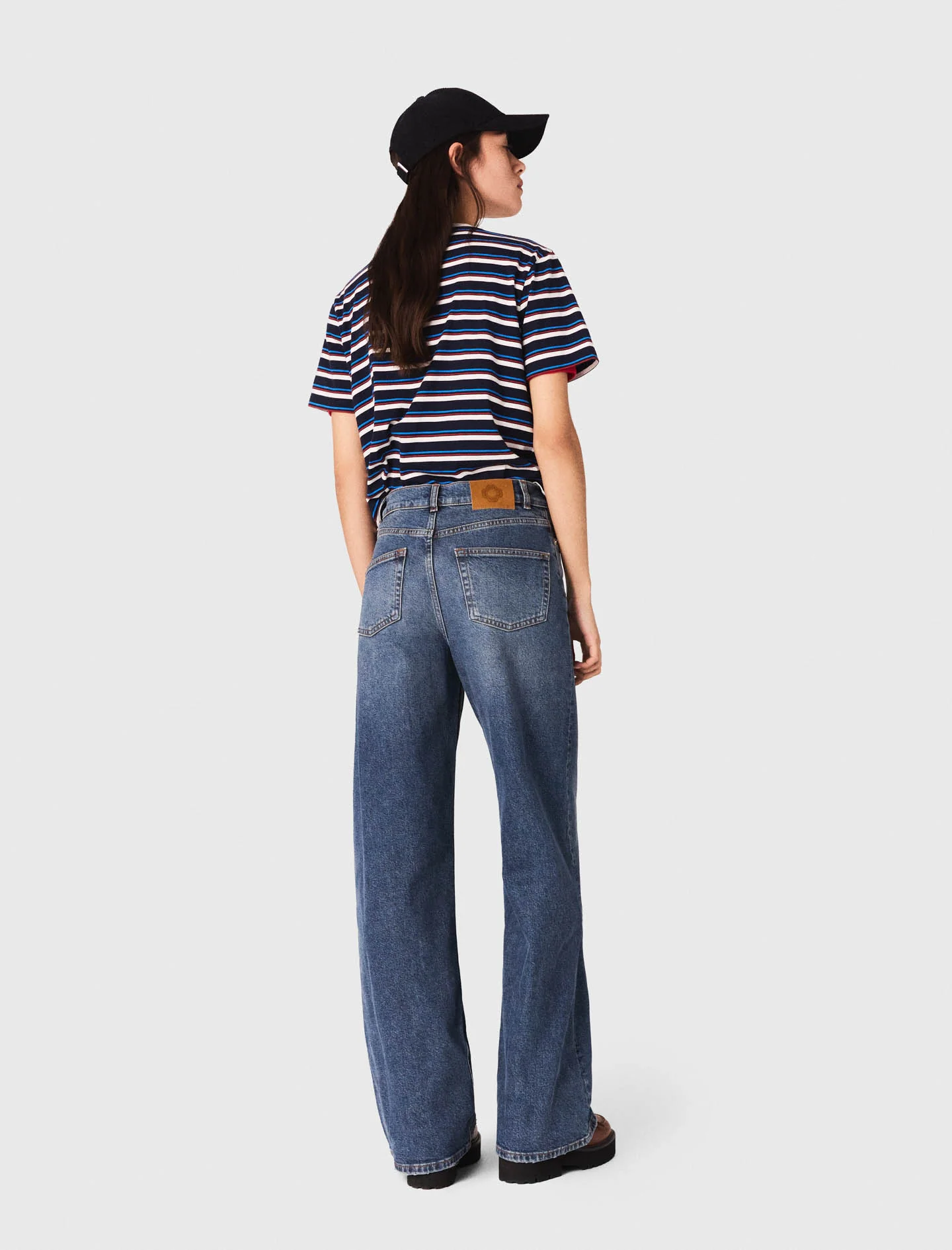 Wide-leg jeans Blue - Image 3