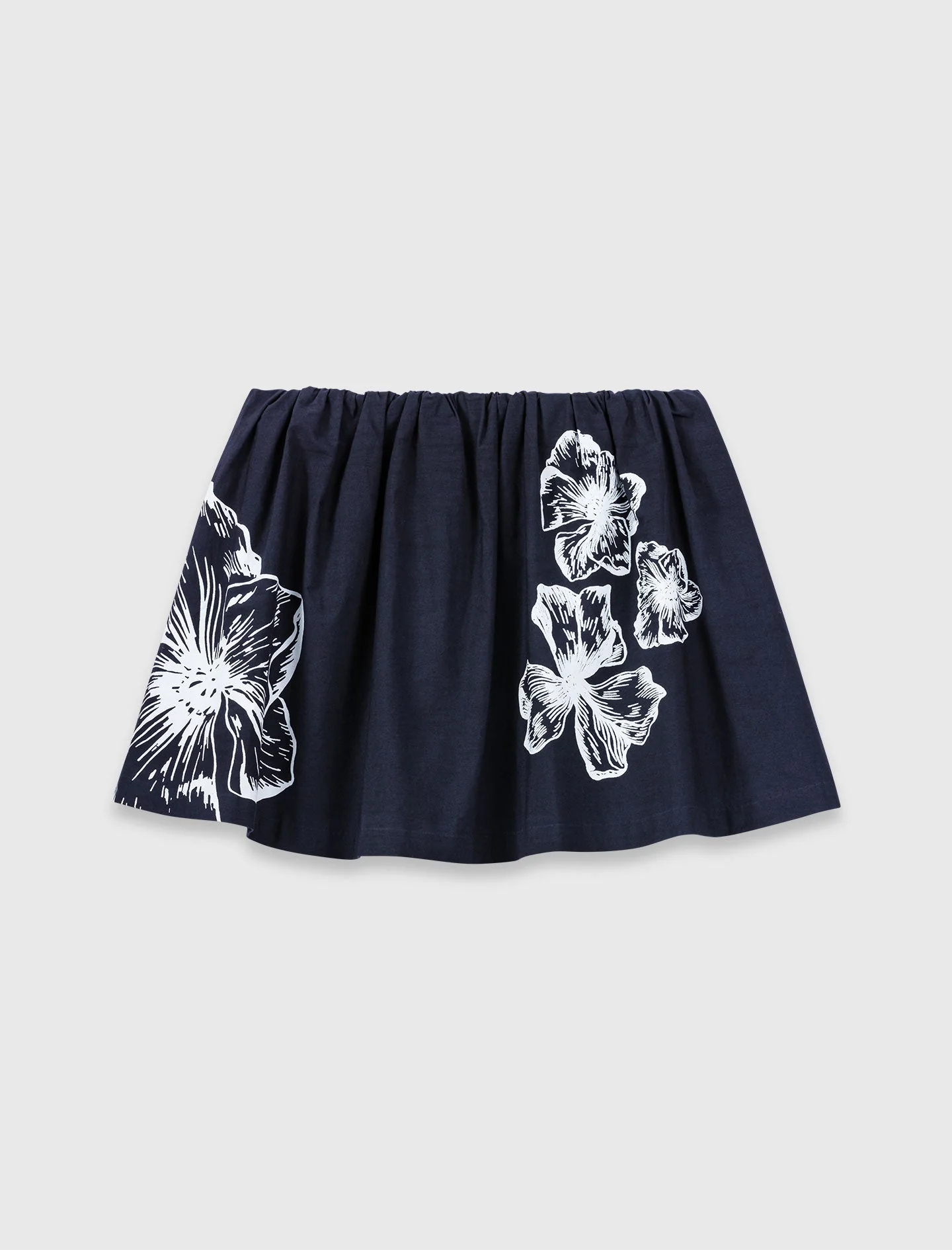 Short cotton skirt - Image 7