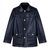 Reversible Faux Shearling Navy - Image 8