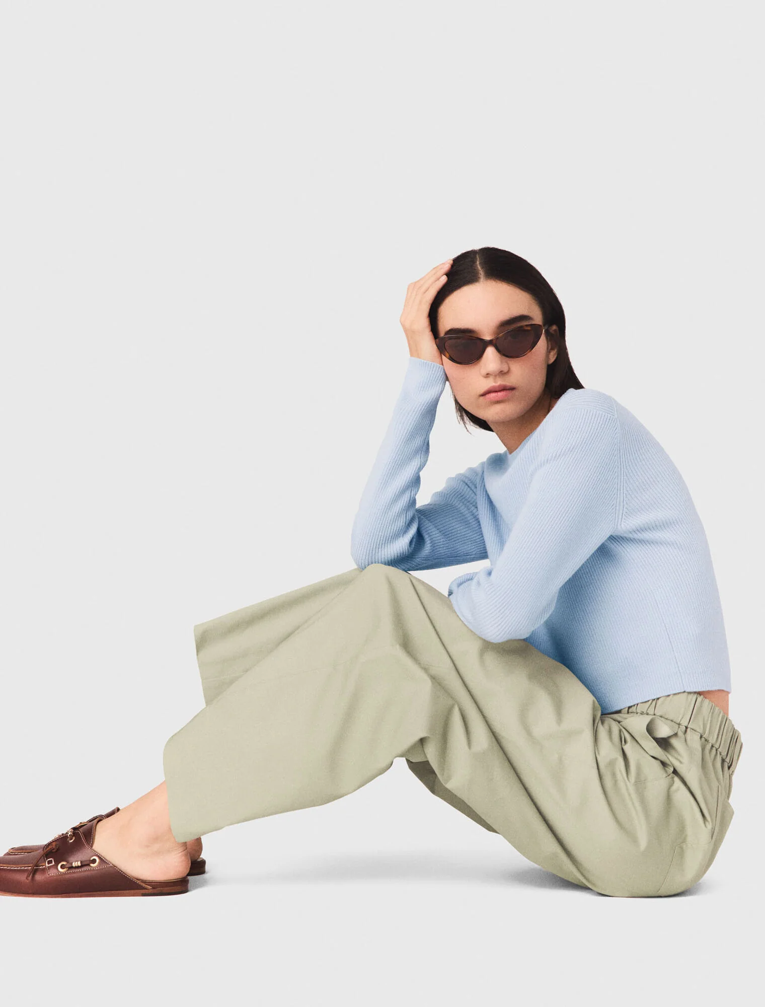 Cargo trousers Khaki - Image 4