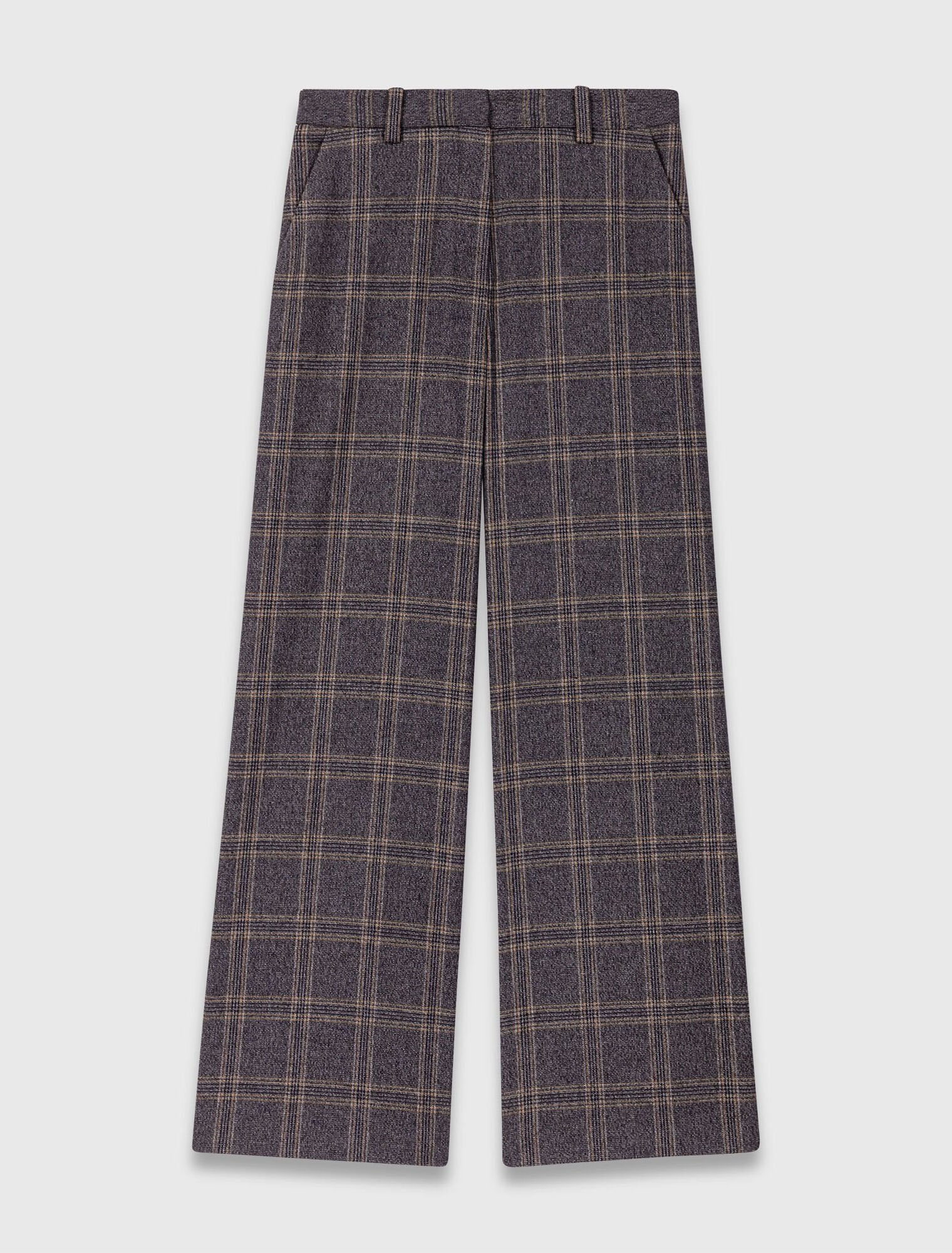 Checked suit trousers Grey - Image 8