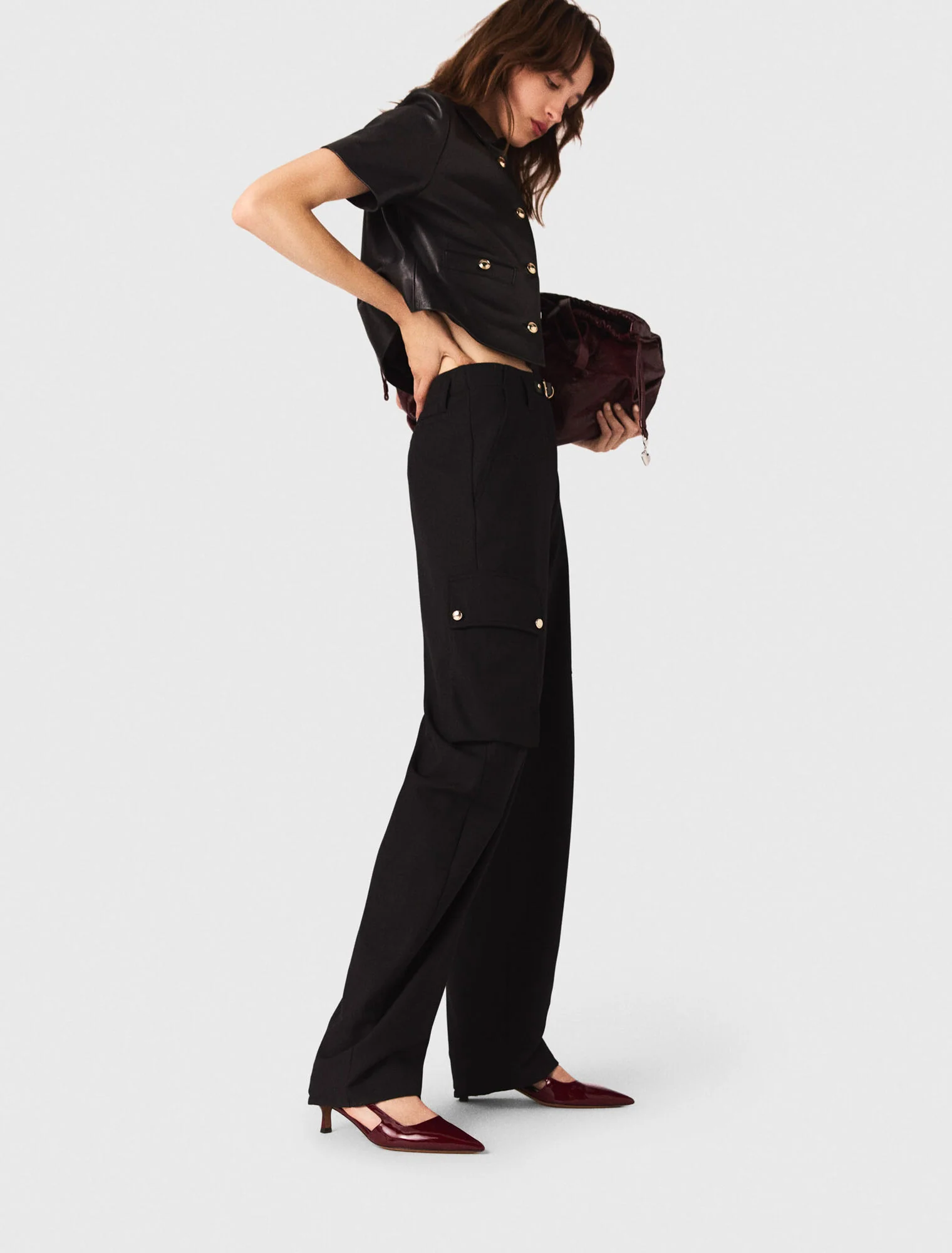 Cargo trousers Black - Image 2