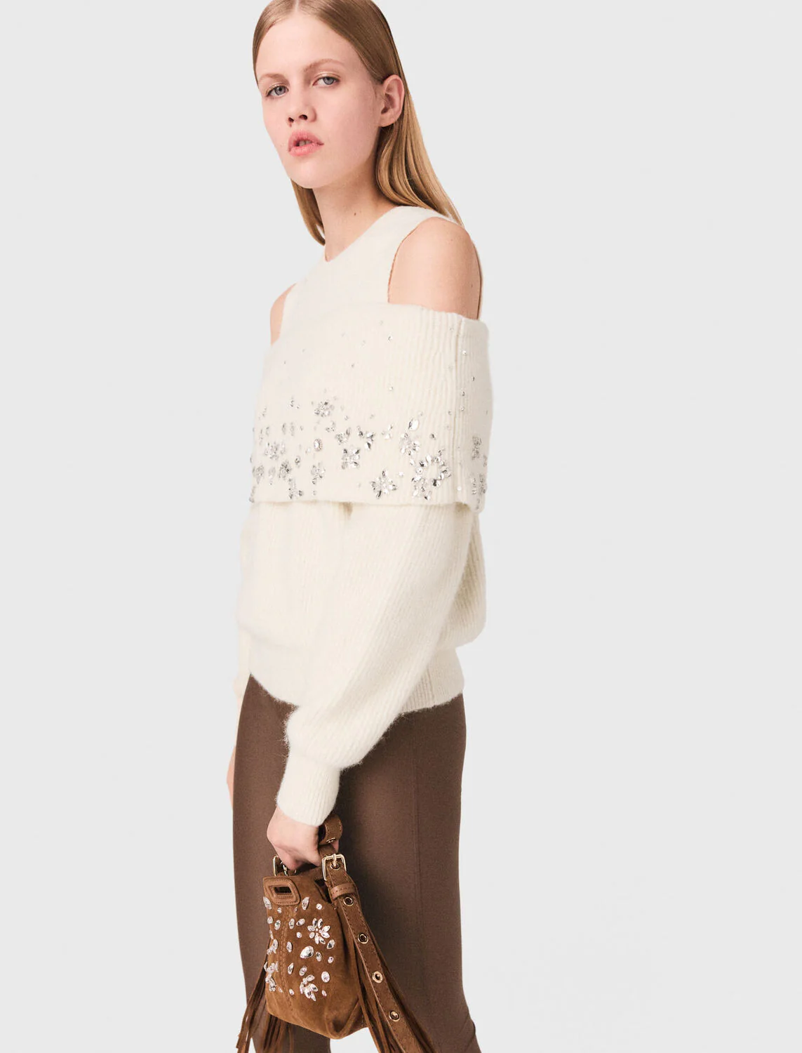 Jersey leggings Dark Brown - Image 4