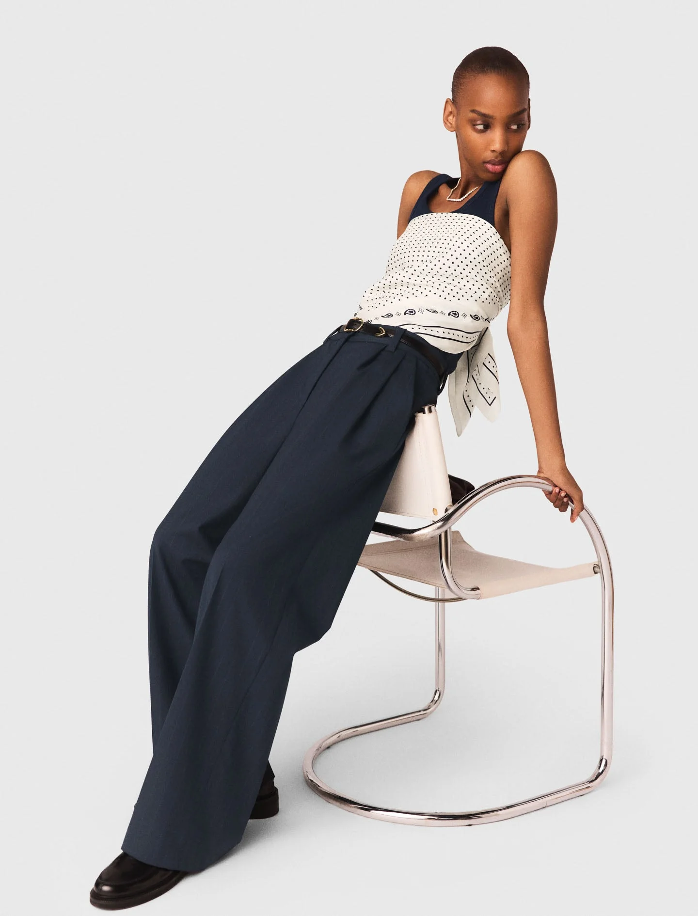 Striped suit trousers - Image 3