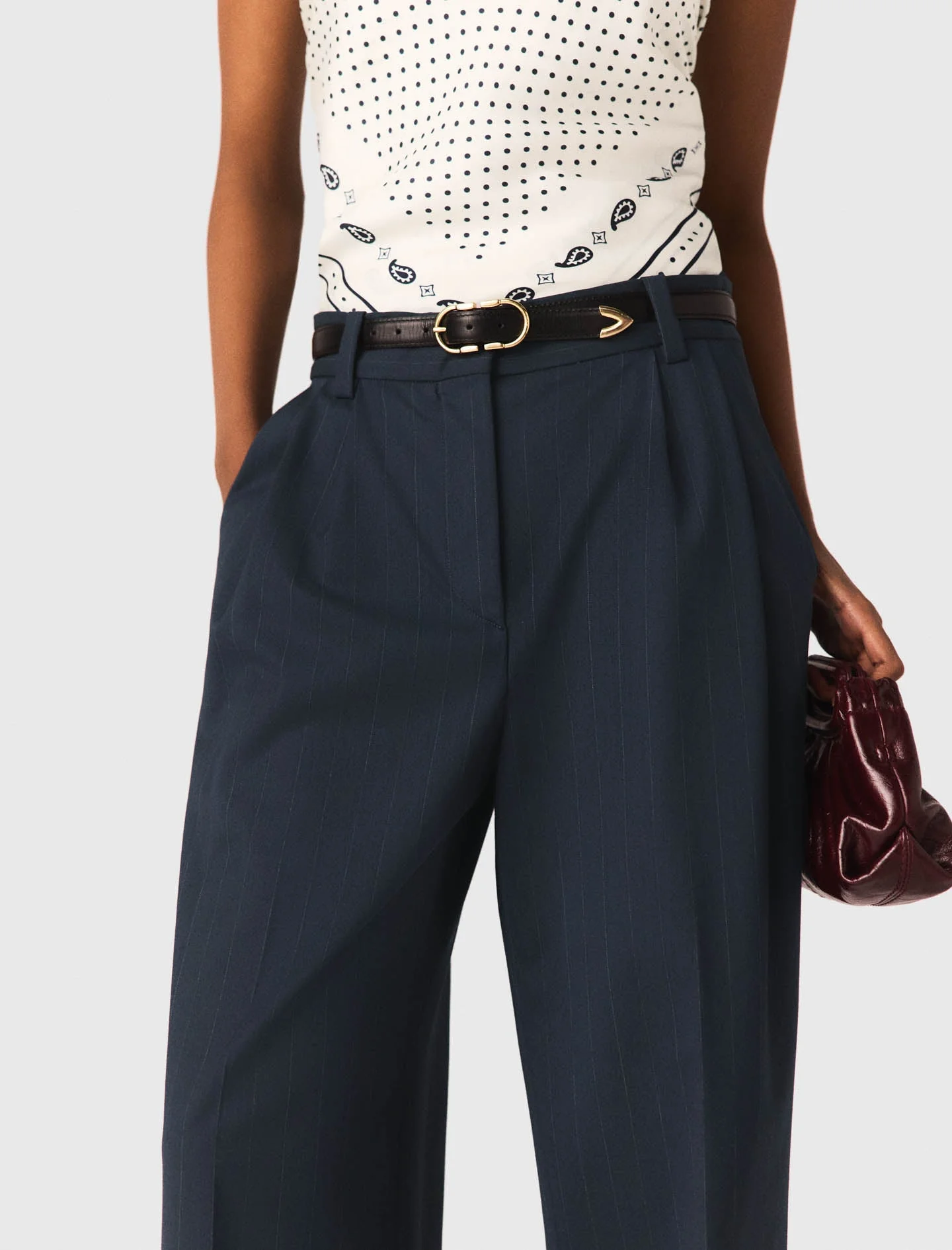 Striped suit trousers - Image 7