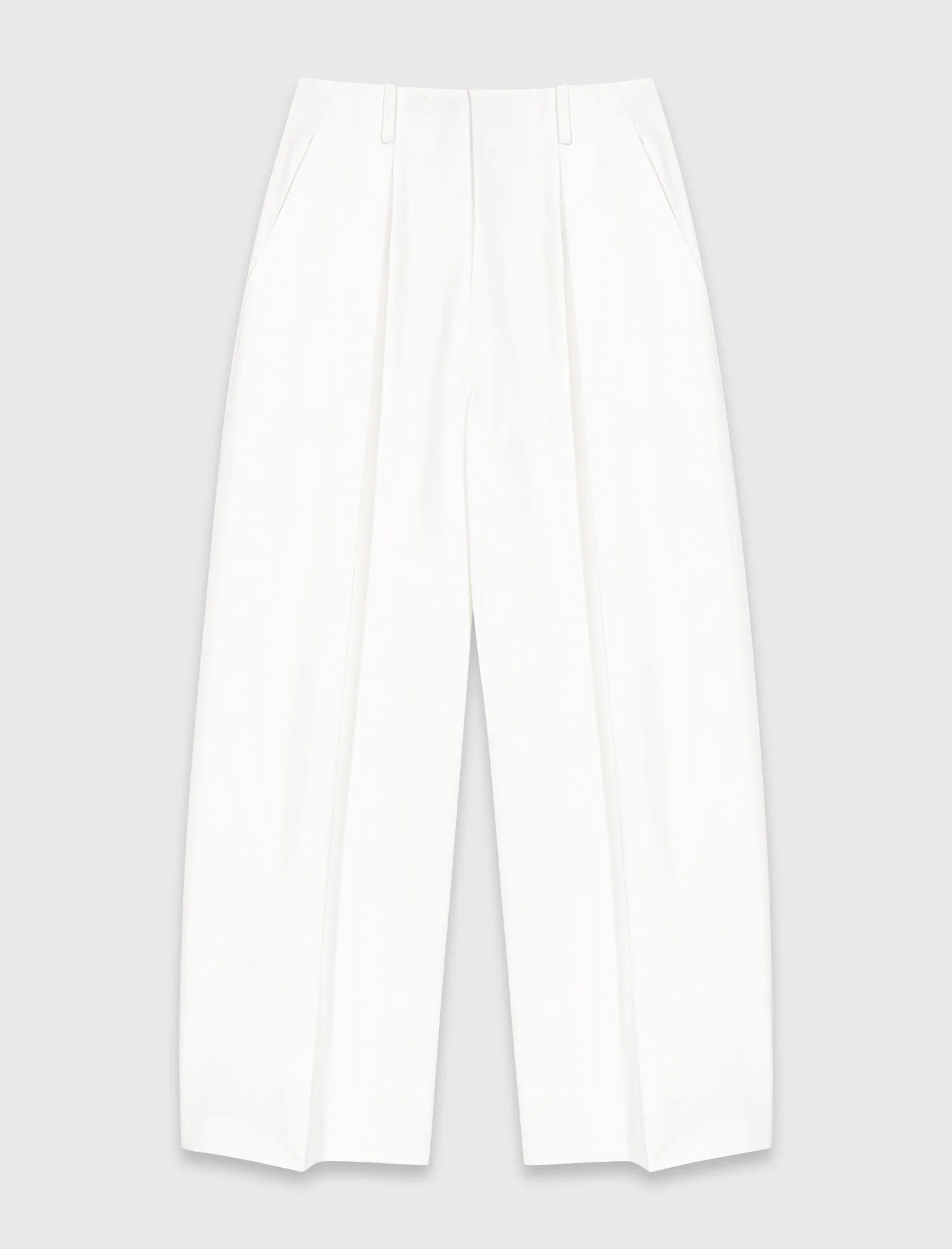 Balloon Suit Trousers White - Image 6