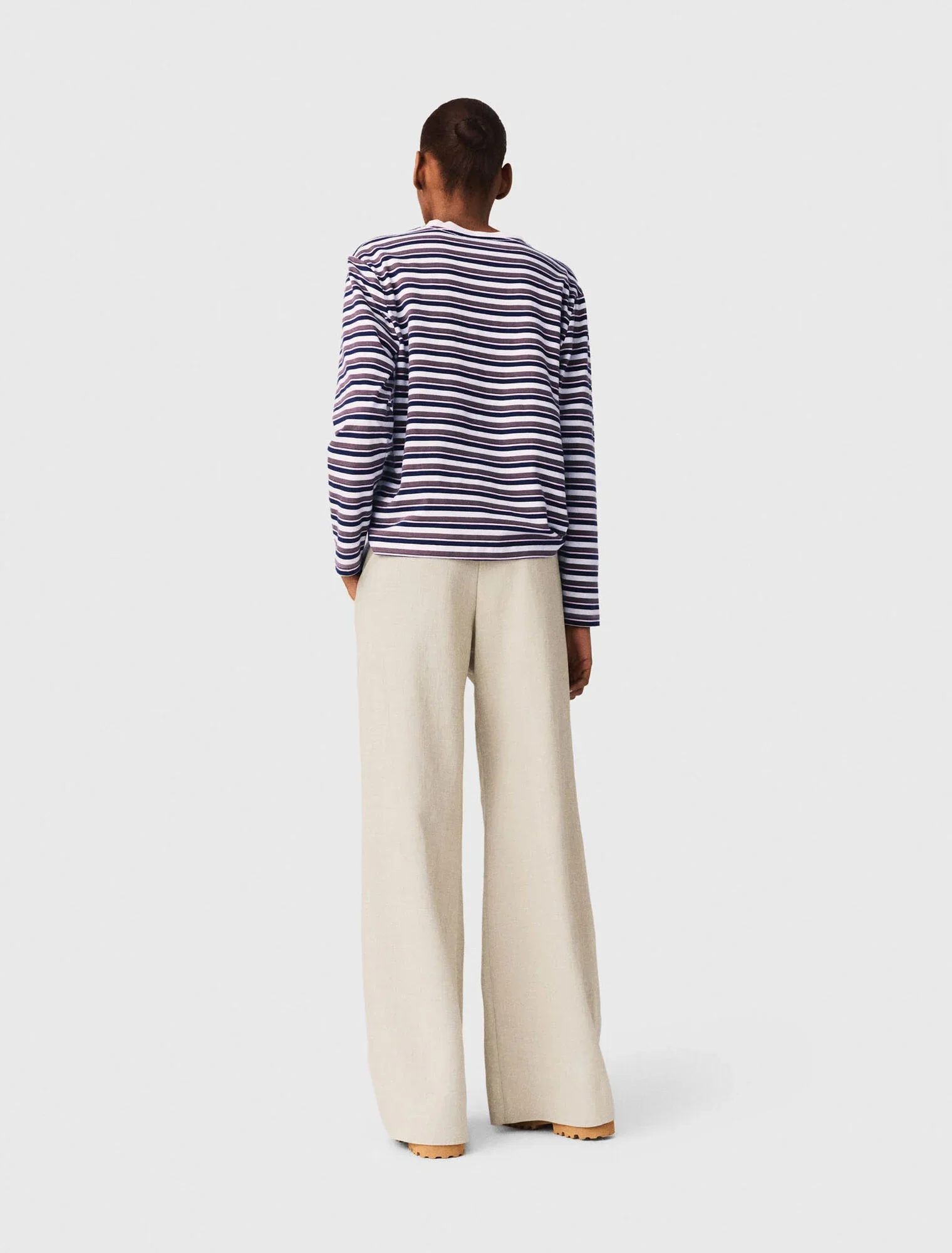 Suit Trousers Beige - Image 3