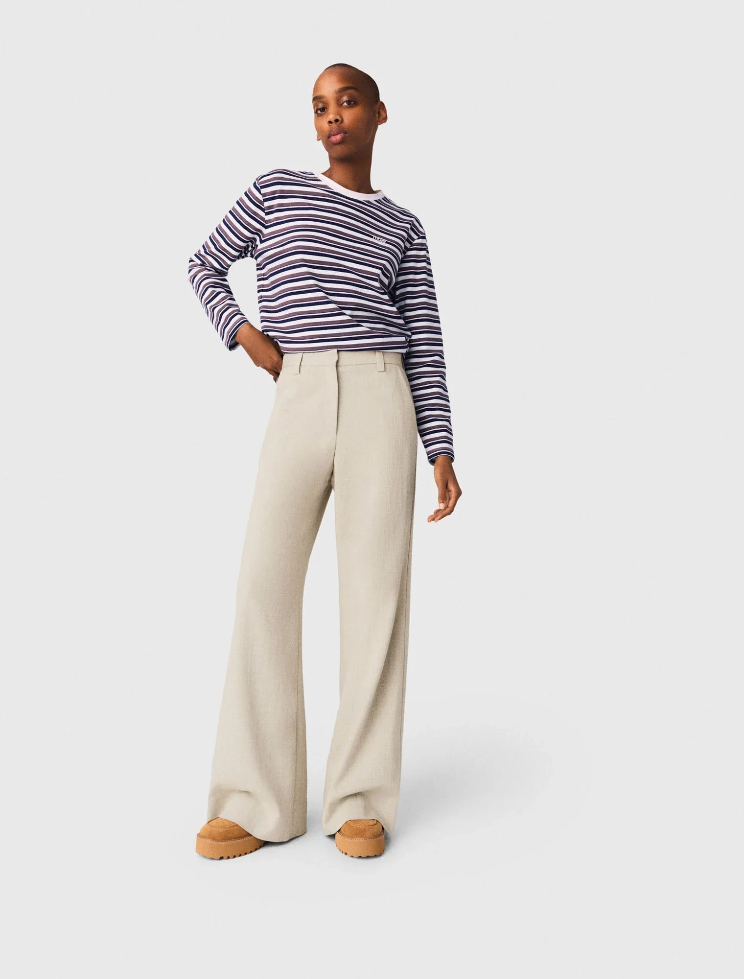 Suit Trousers Beige - Image 4