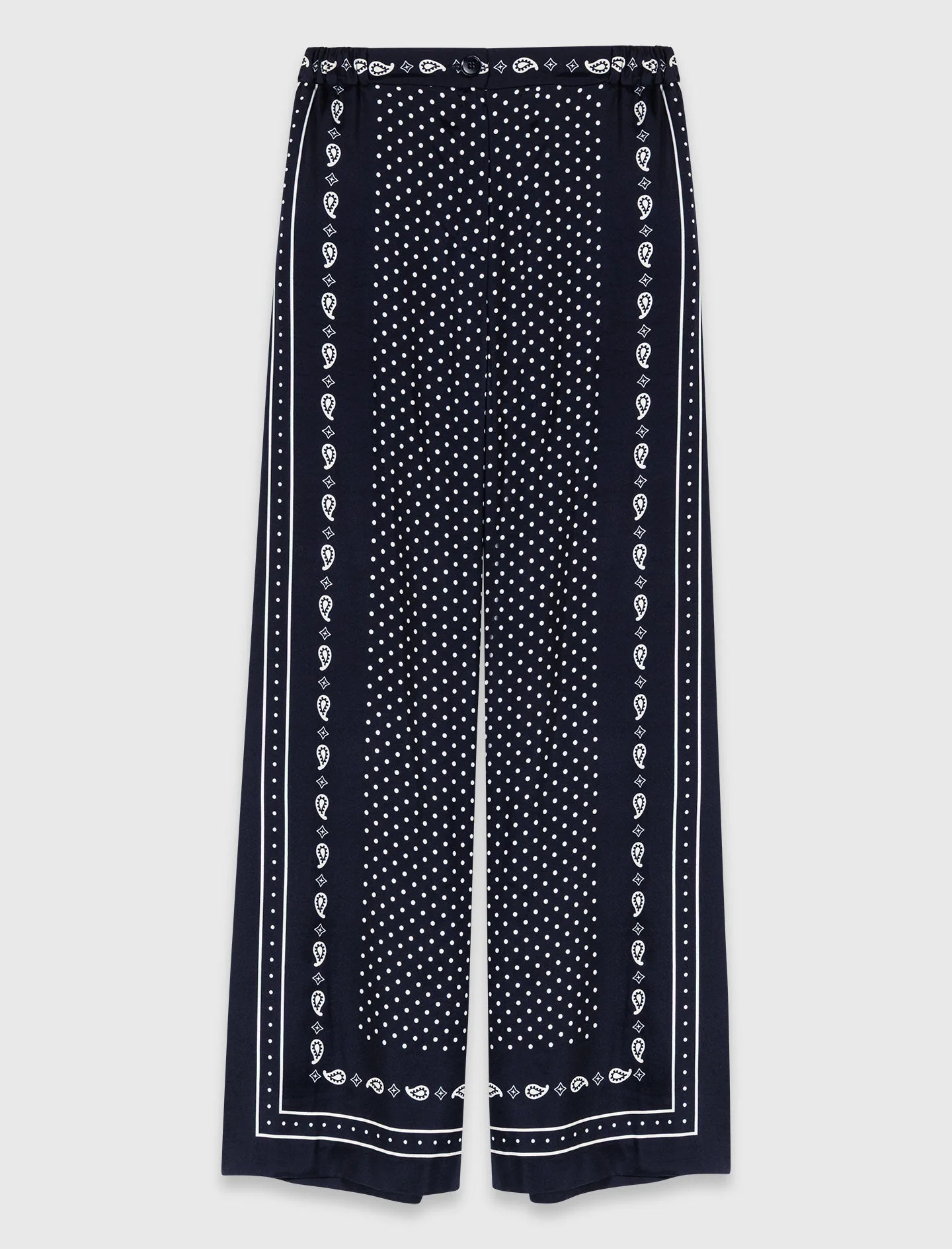 Printed fluid trousers - Image 9