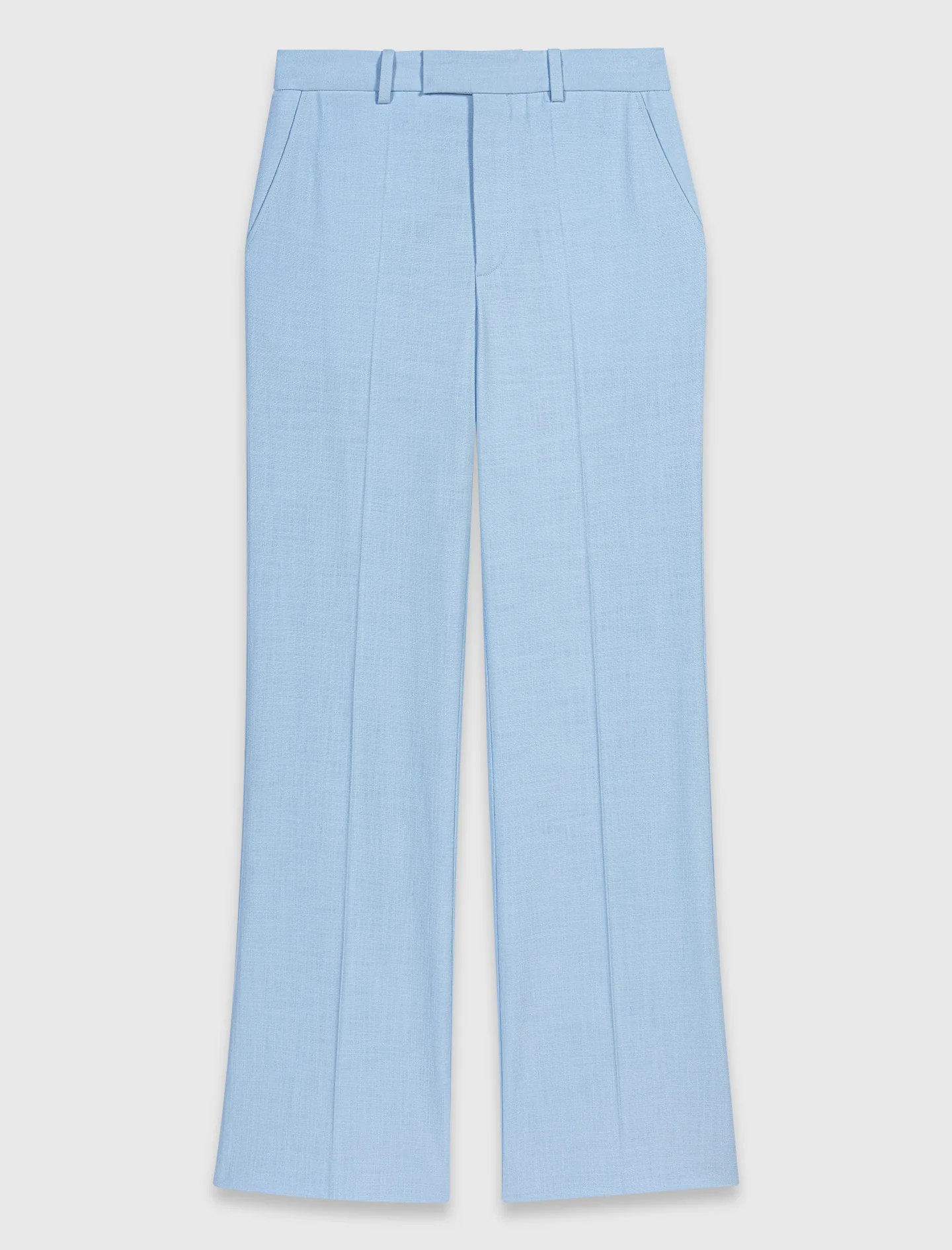 Suit Trousers With Pleats Blue Sky - Image 8