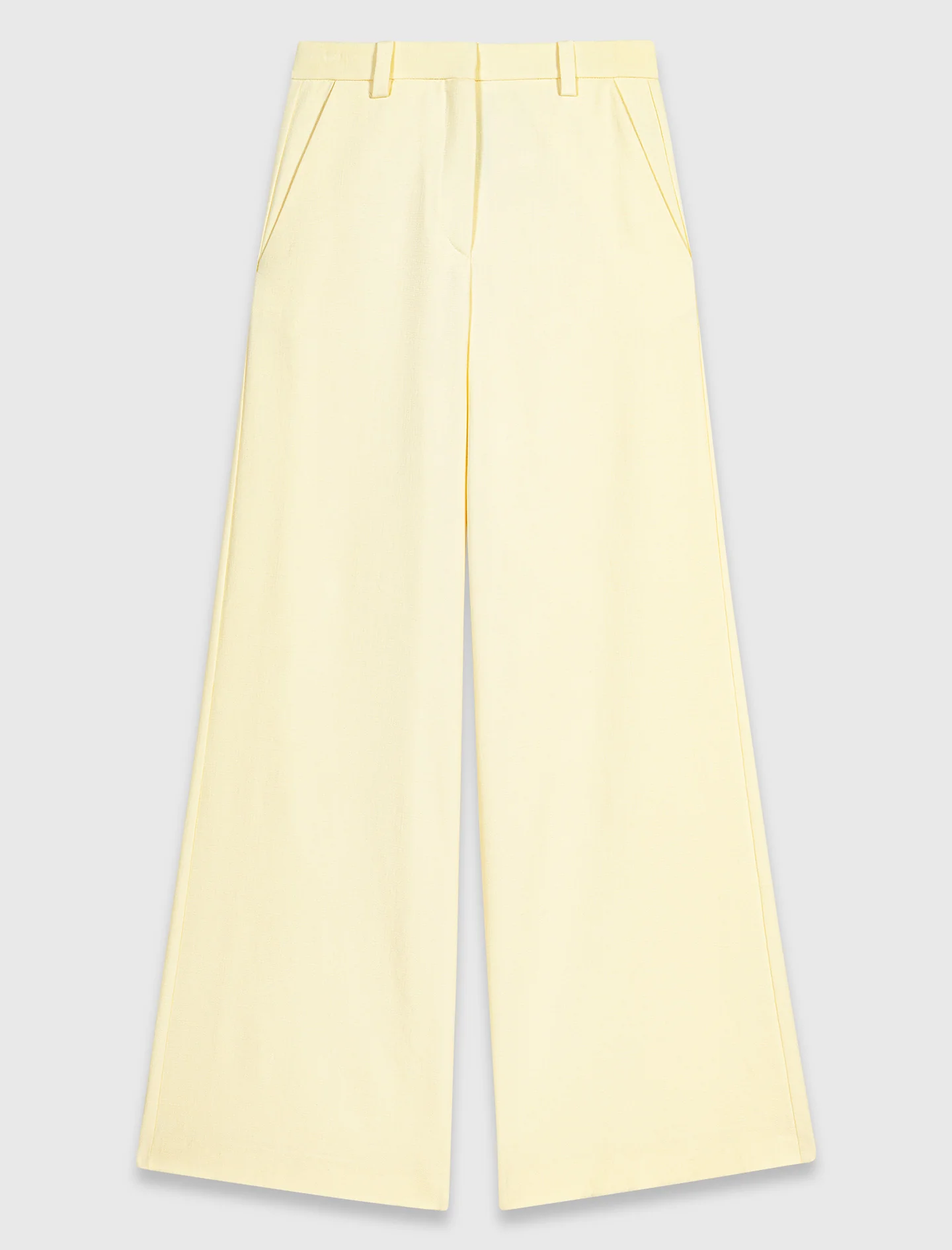 Suit Trousers Pale Yellow - Image 6