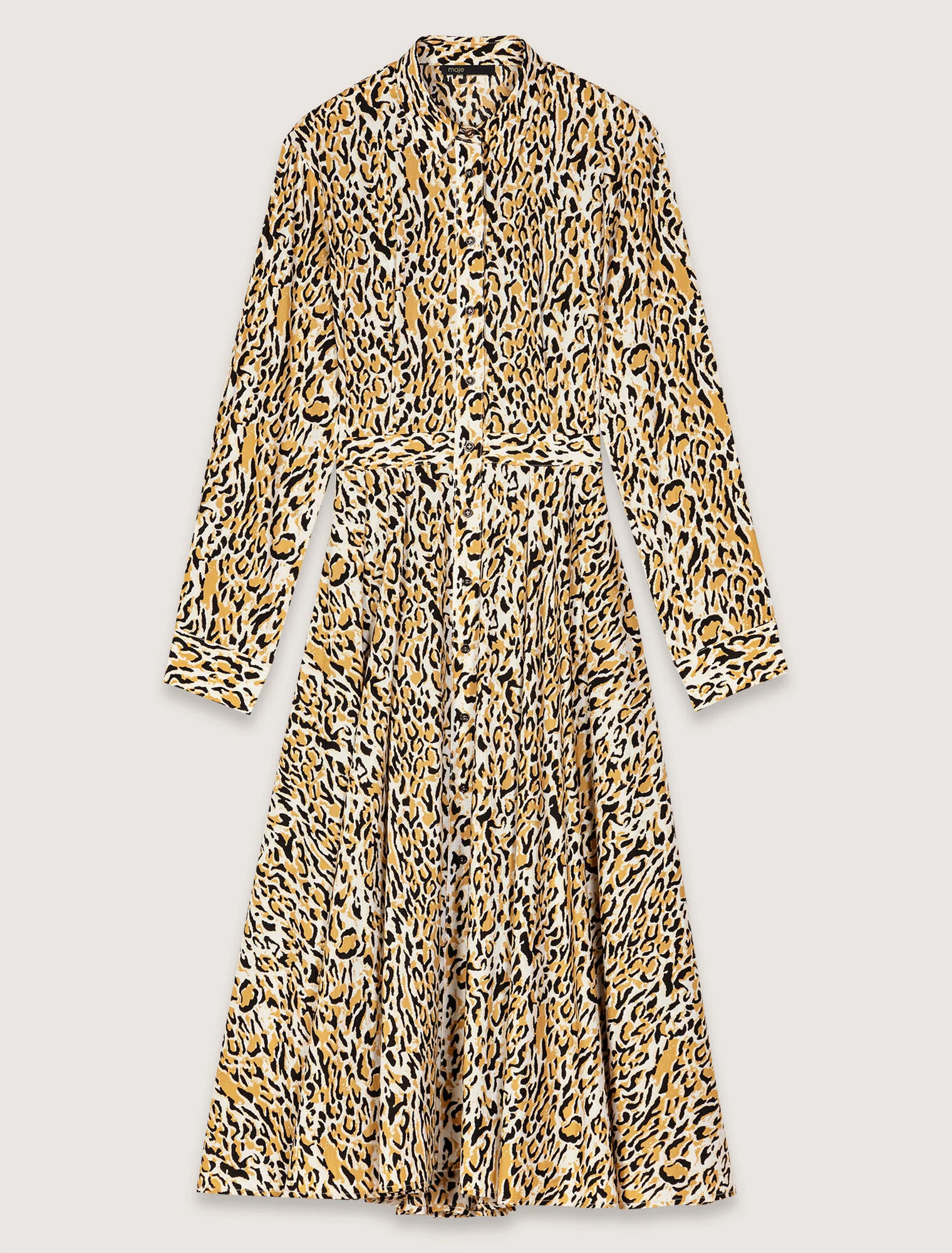 Leopard print midi dress Leopard Print - Image 7