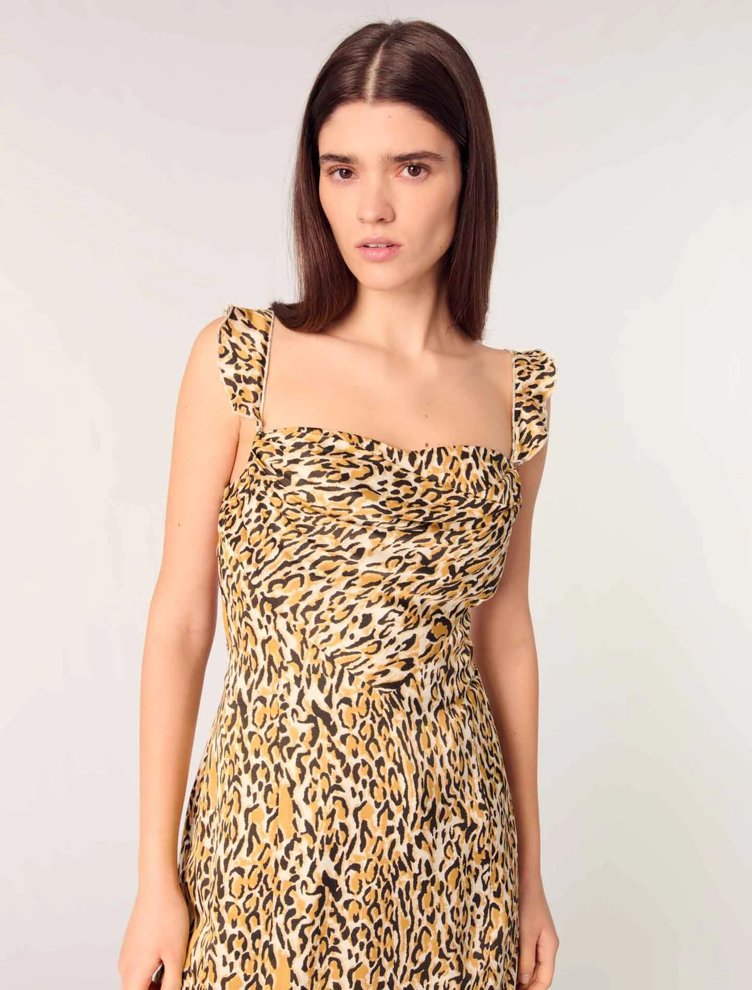 Leopard print short dress Leopard Print - Image 5