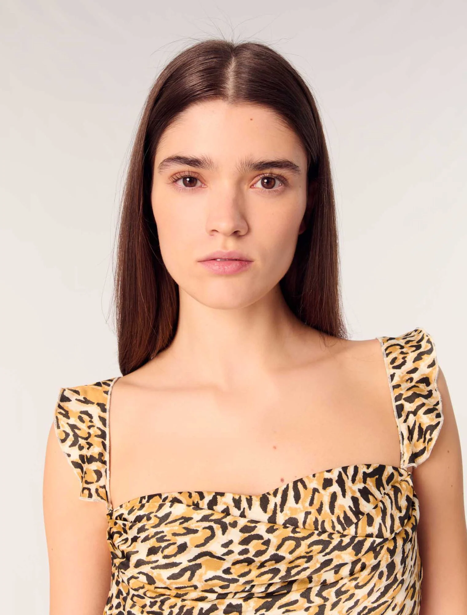 Leopard print short dress Leopard Print - Image 6
