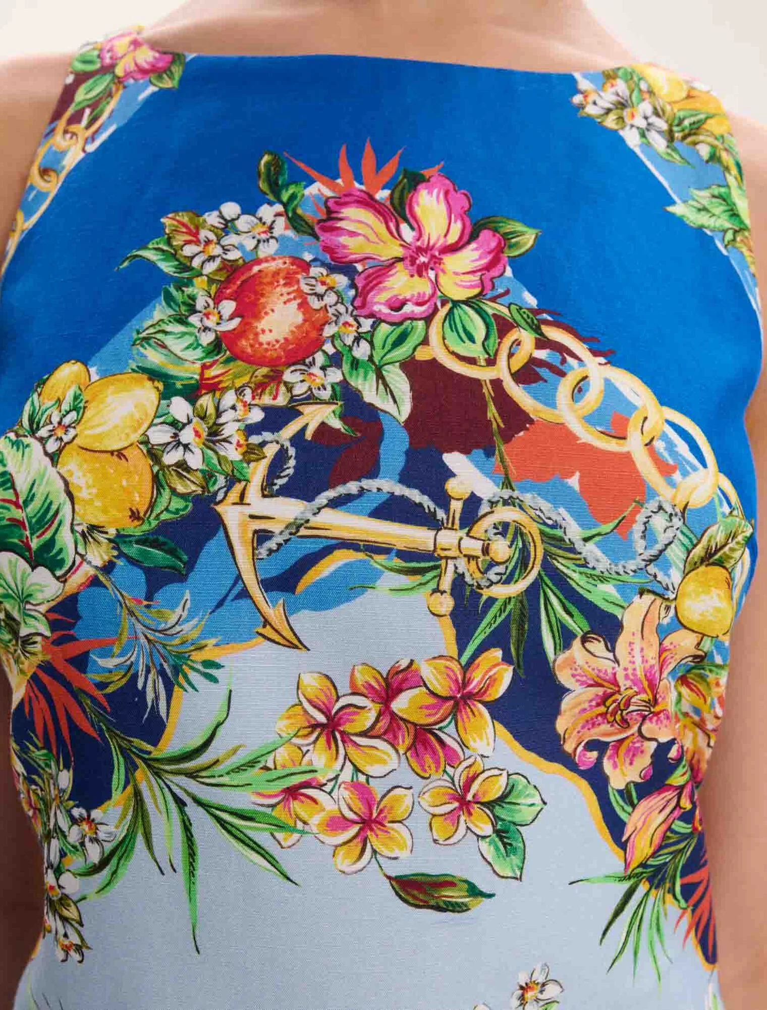 Patterned shift dress Multicolor Floral Print - Image 7