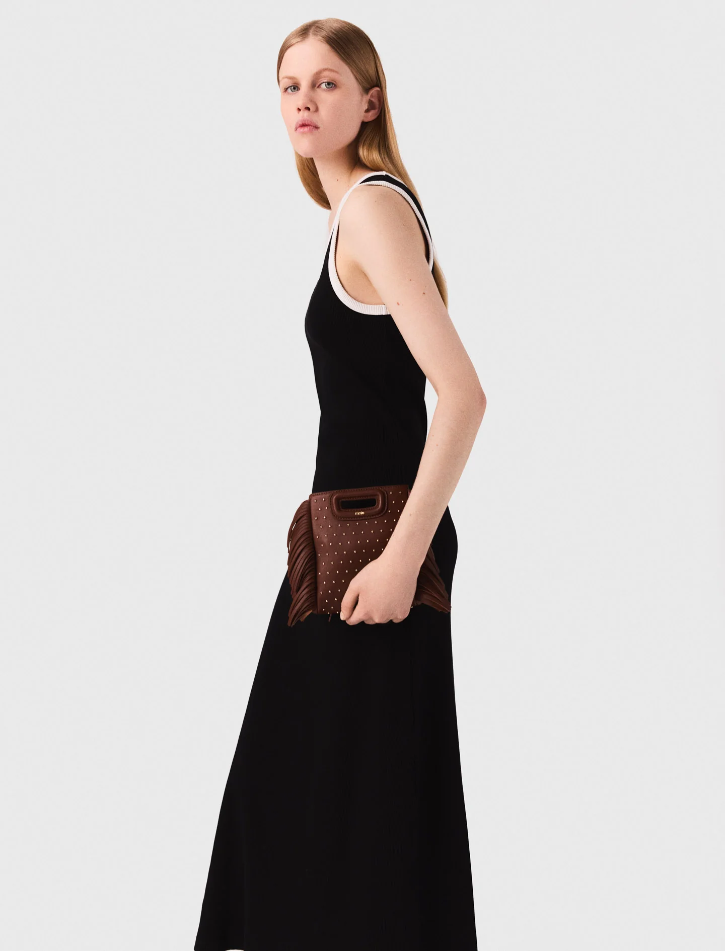 Jersey tank dress Black - Image 2