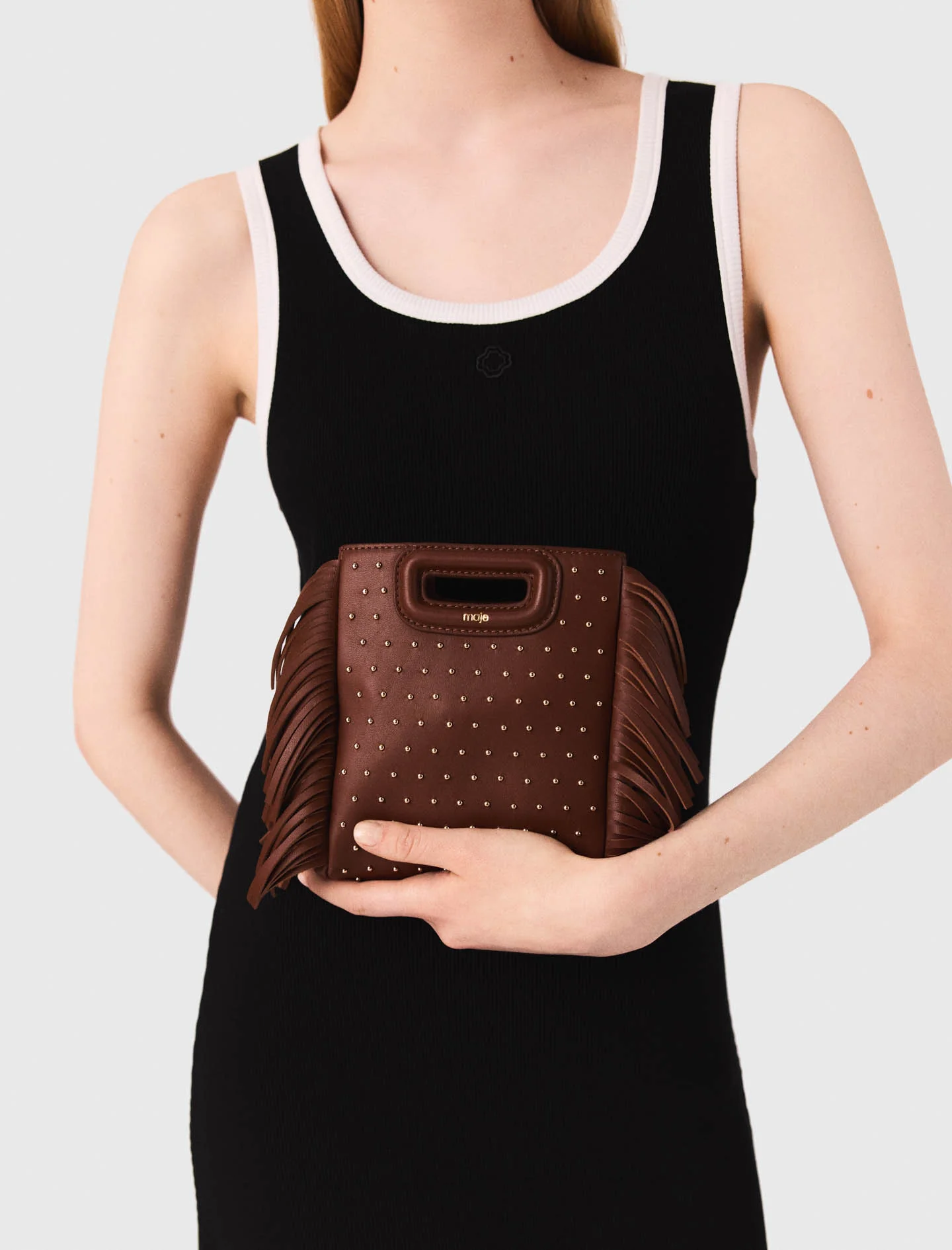 Jersey tank dress Black - Image 7