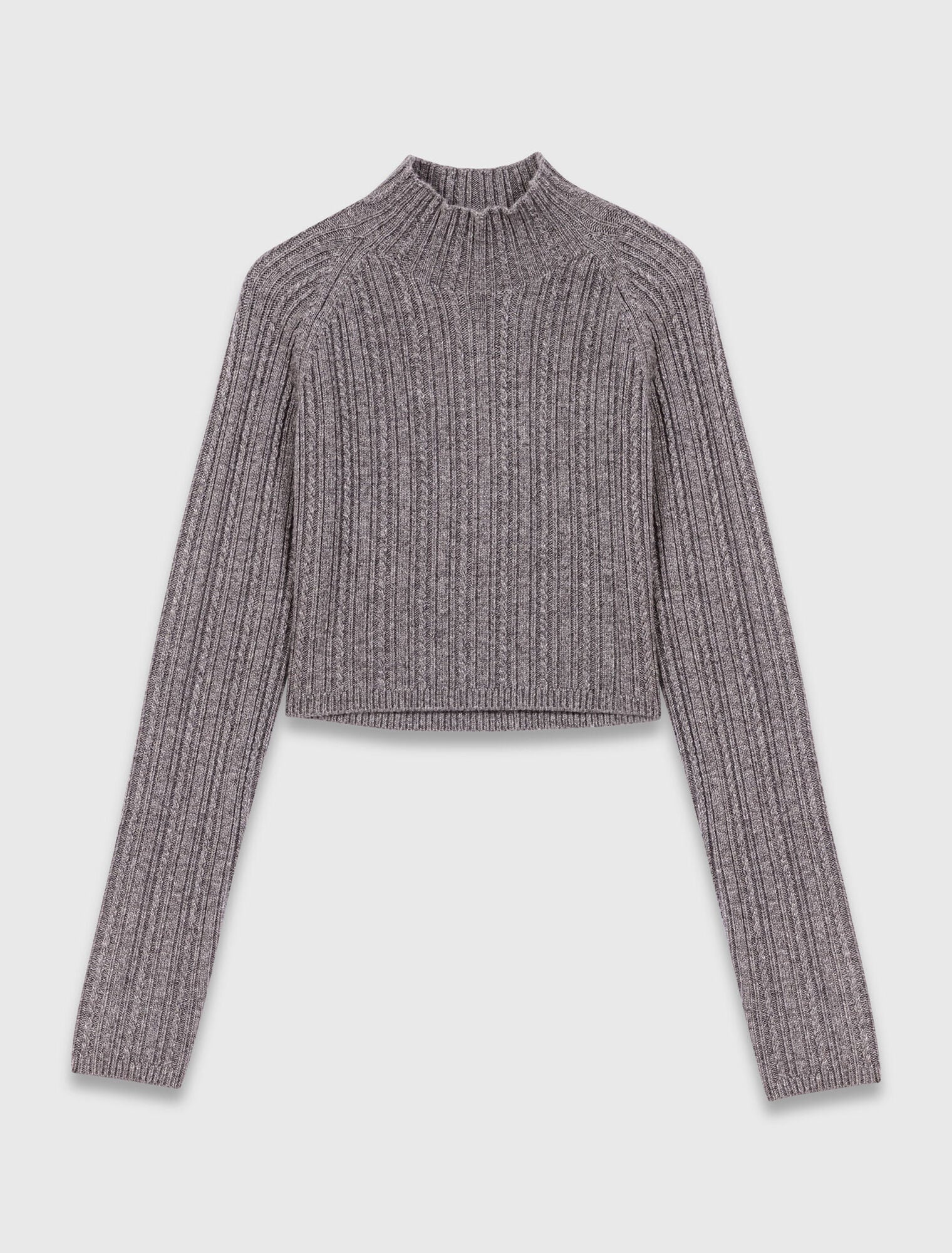 Knit dress with removable jumper Grey - Image 9