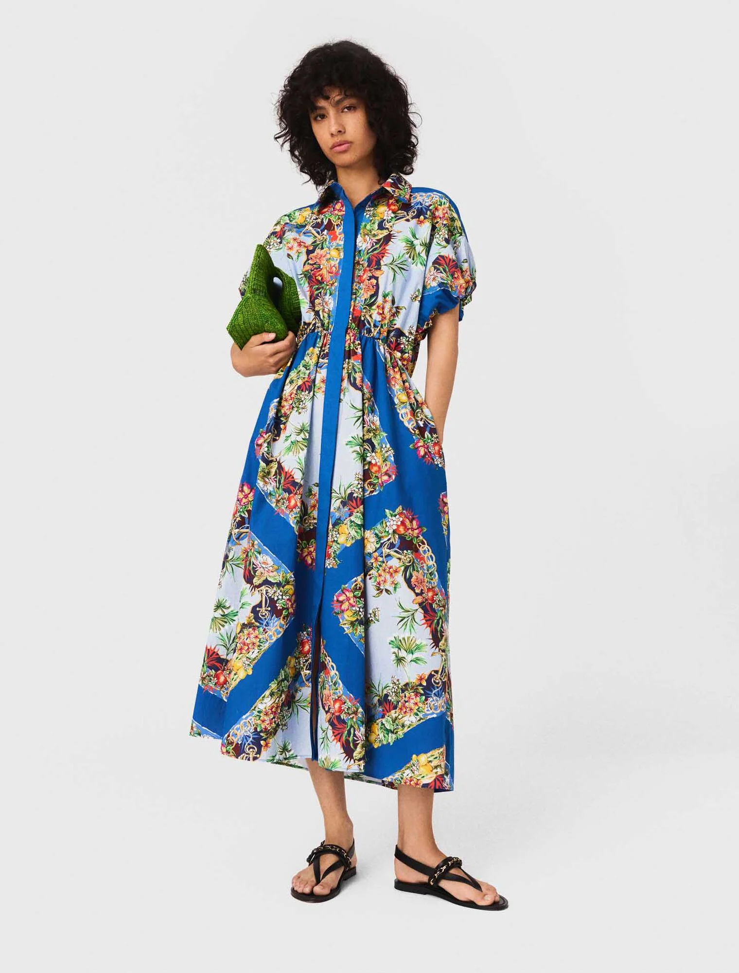 Patterned maxi dress Multicolor Floral Print